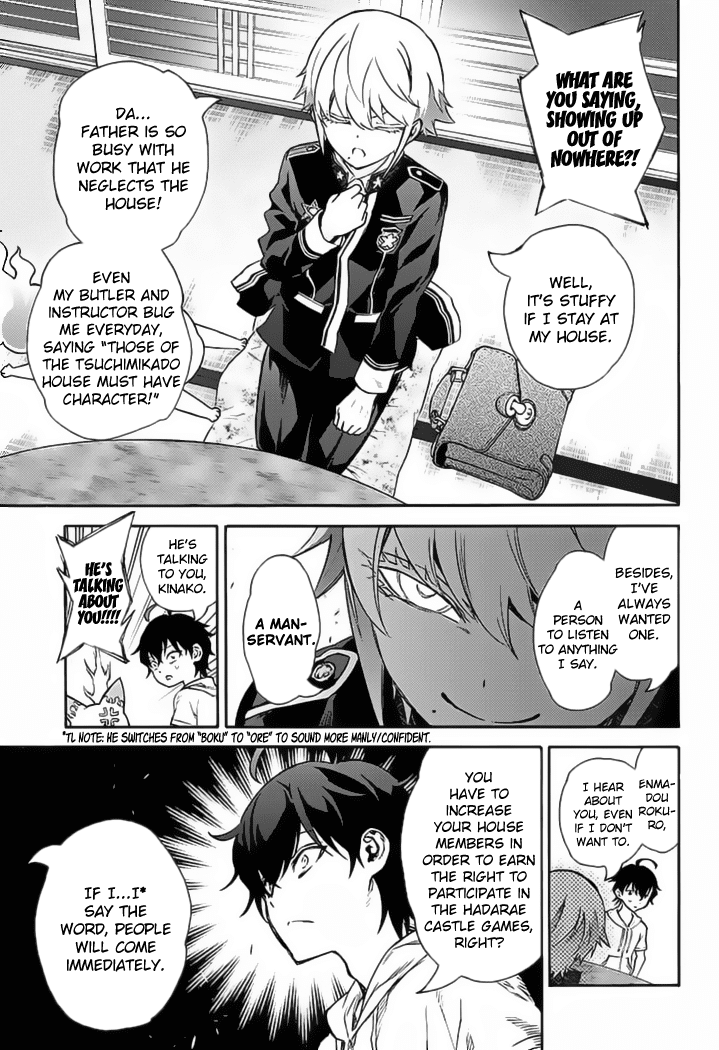 Sousei no Onmyouji Chapter 39 page 18 - Chapter 39: Heir of Tsuchimikado