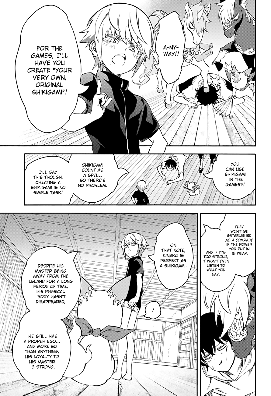 Sousei no Onmyouji Chapter 40 page 11 - Chapter 40: Three Months Pass