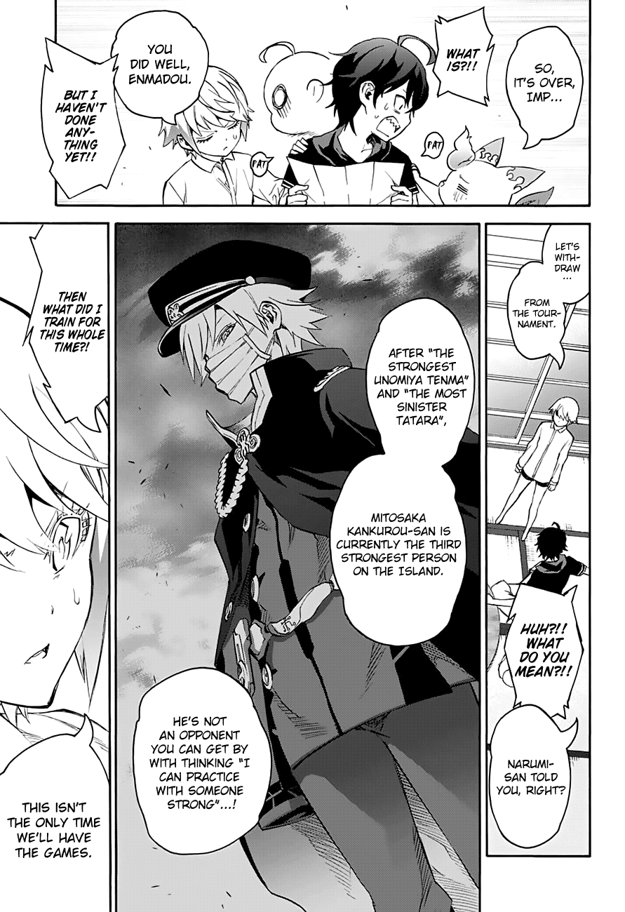 Sousei no Onmyouji Chapter 40 page 35 - Chapter 40: Three Months Pass