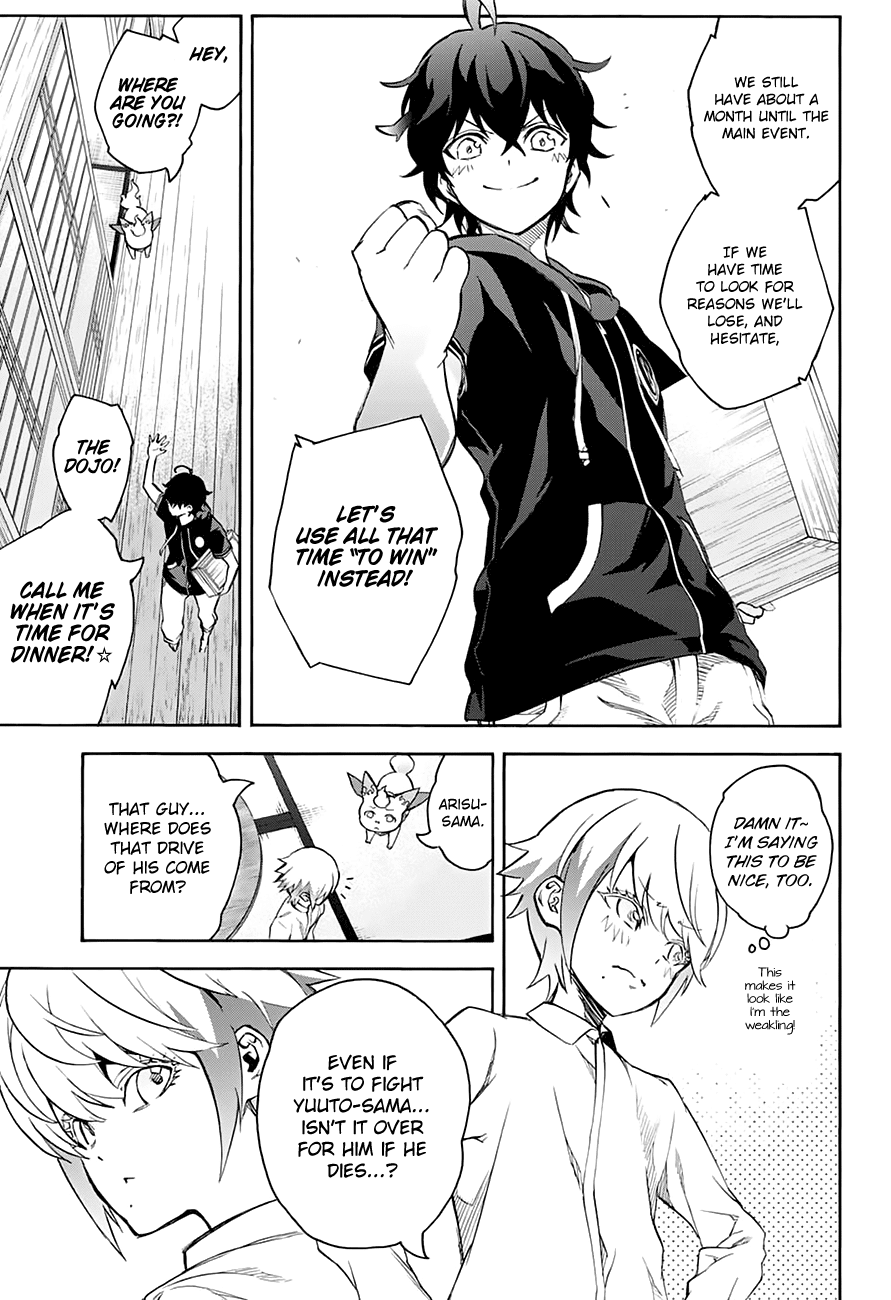 Sousei no Onmyouji Chapter 40 page 37 - Chapter 40: Three Months Pass