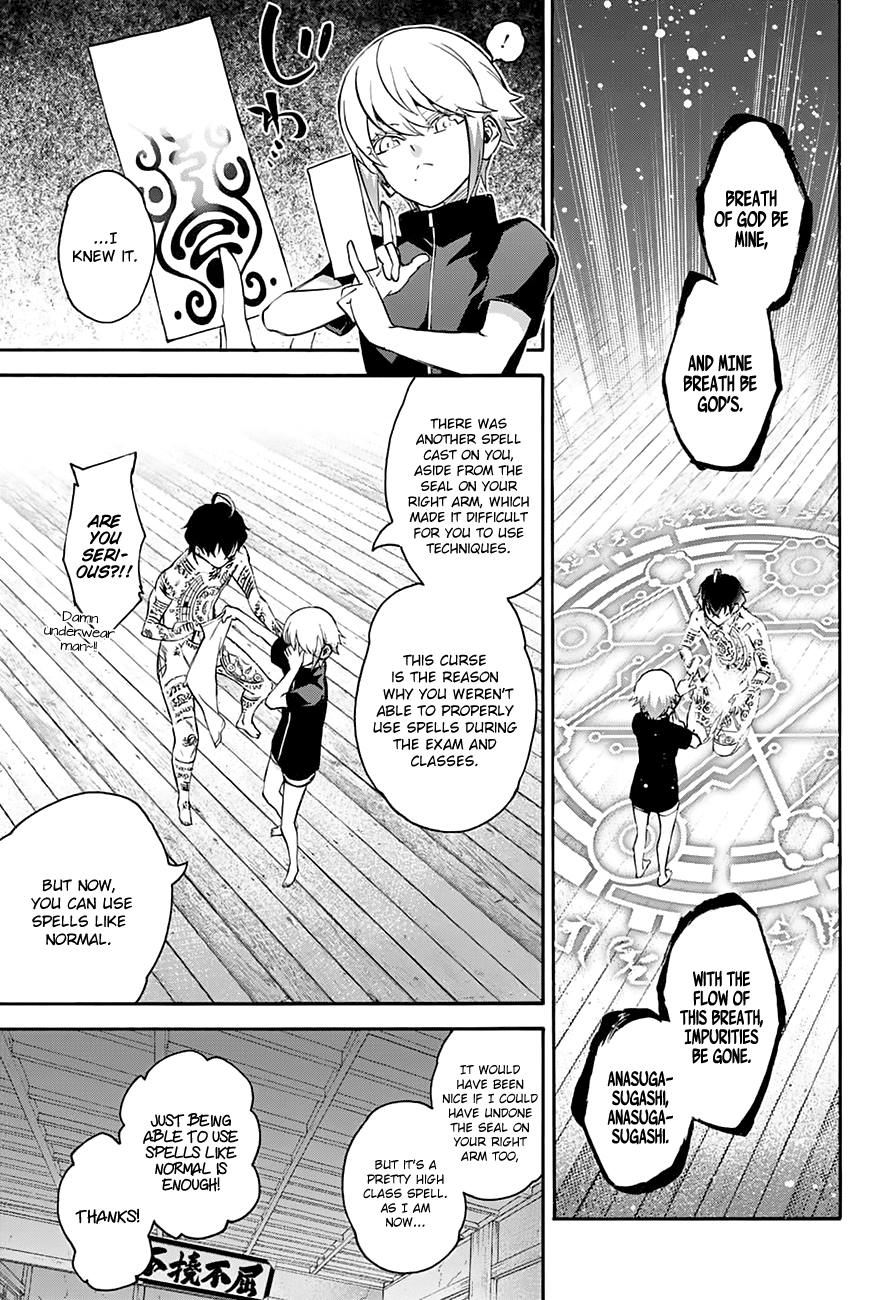 Sousei no Onmyouji Chapter 40 page 7 - Chapter 40: Three Months Pass