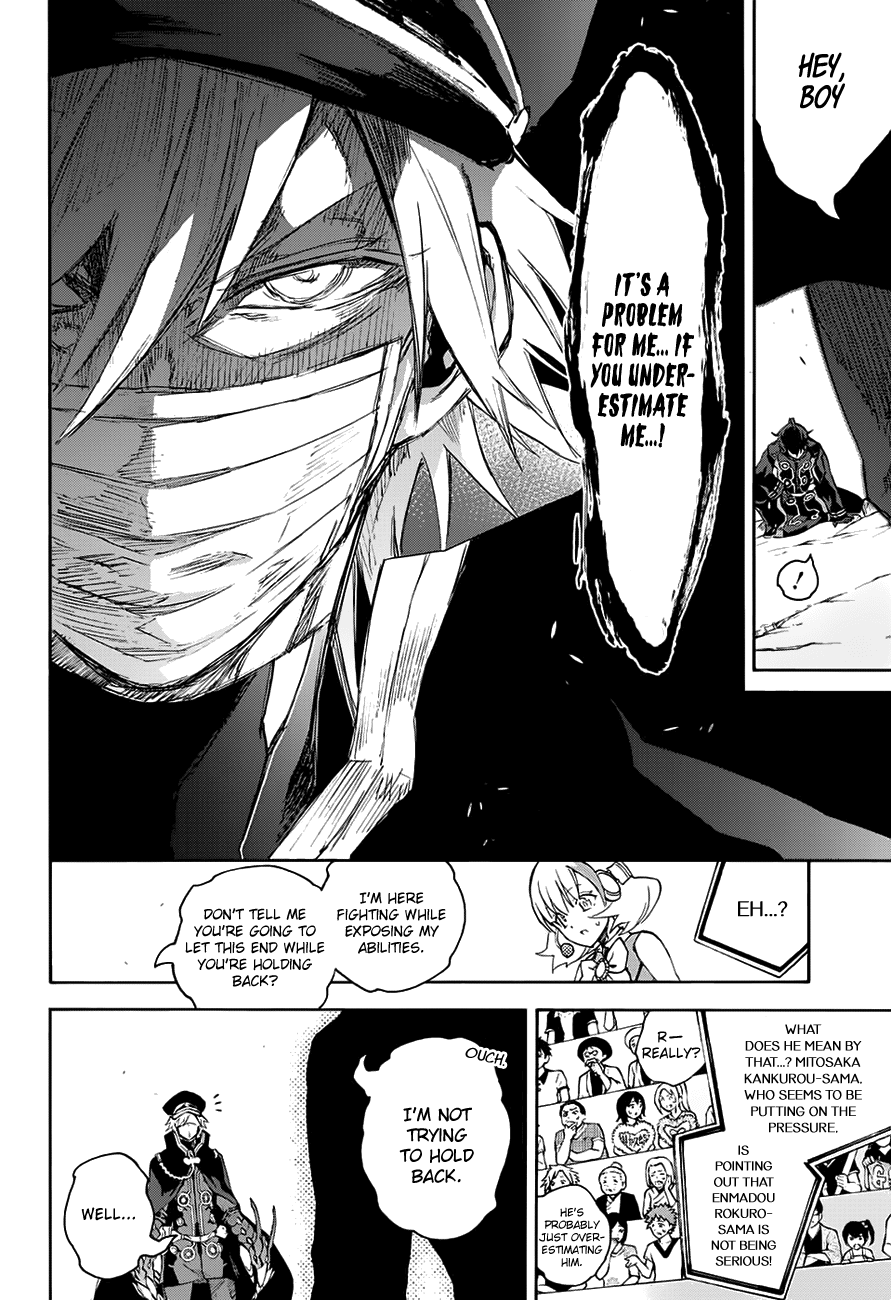 Sousei no Onmyouji Chapter 44 page 18 - Chapter 44: Raging Inferno at Hadarae Castle!!