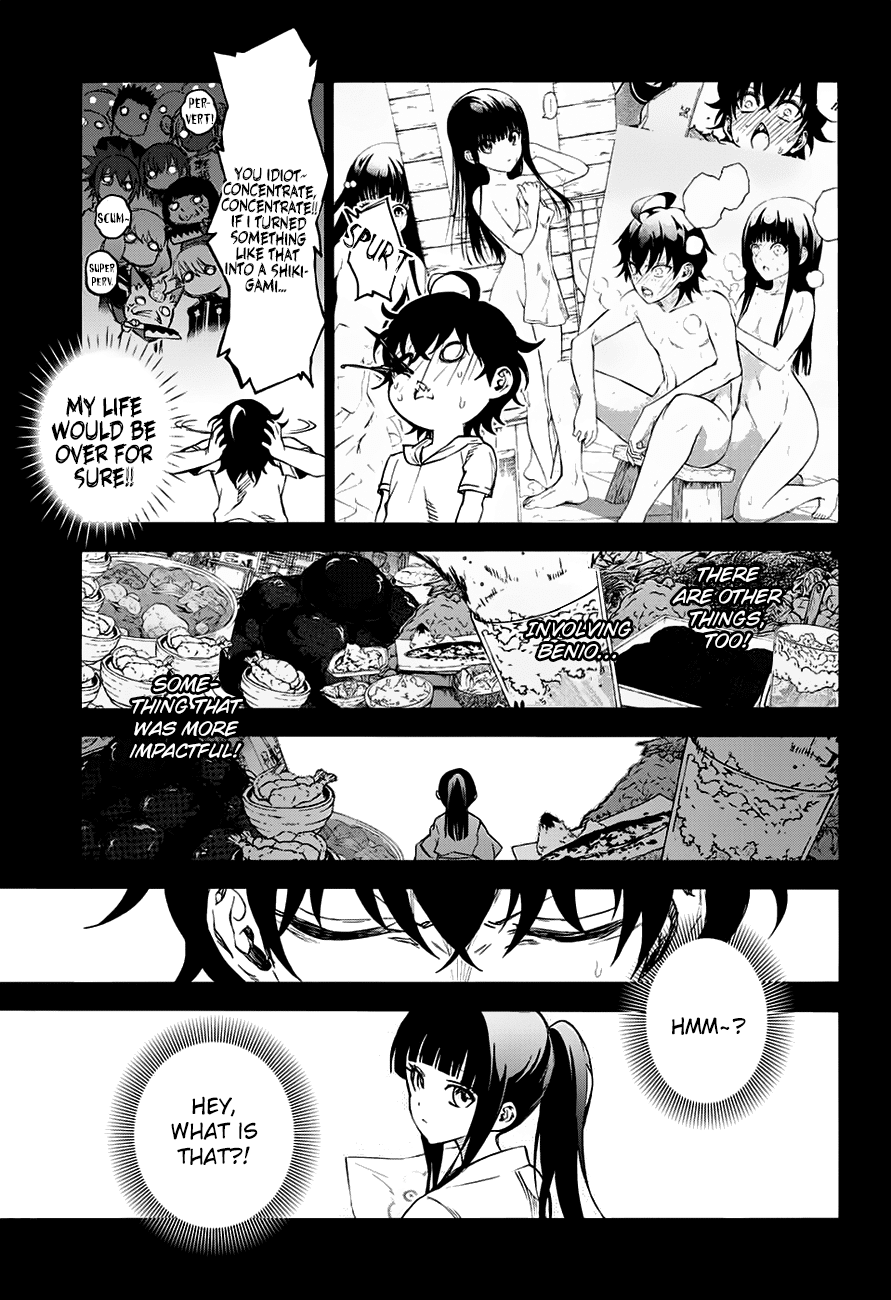 Sousei no Onmyouji Chapter 44 page 23 - Chapter 44: Raging Inferno at Hadarae Castle!!