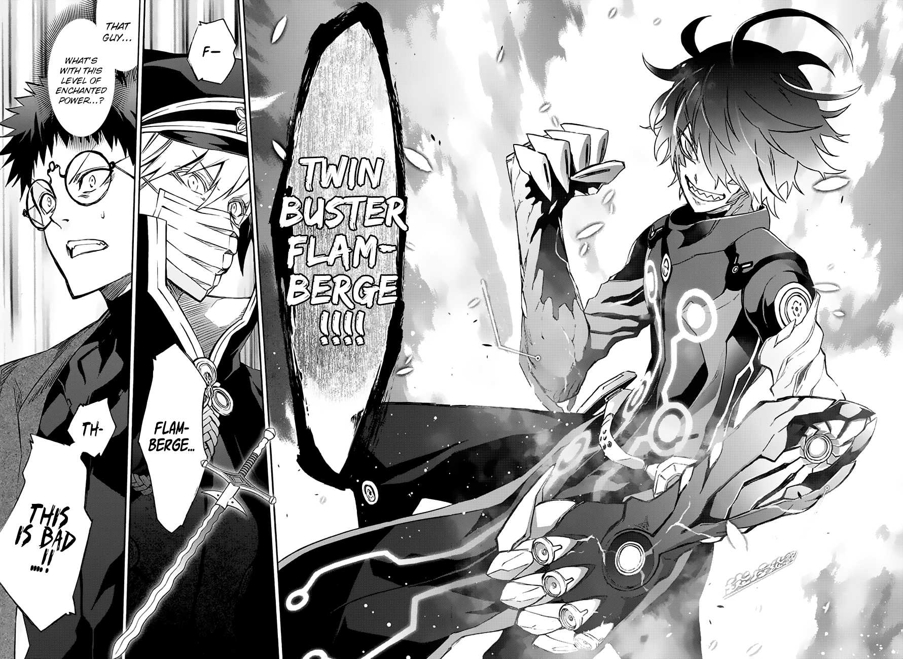 Sousei no Onmyouji Chapter 44 page 30 - Chapter 44: Raging Inferno at Hadarae Castle!!