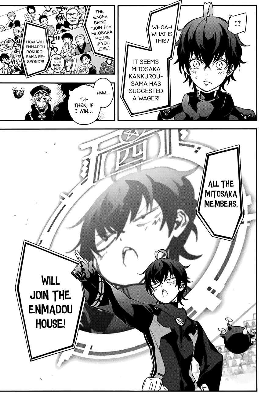 Sousei no Onmyouji Chapter 44 page 5 - Chapter 44: Raging Inferno at Hadarae Castle!!