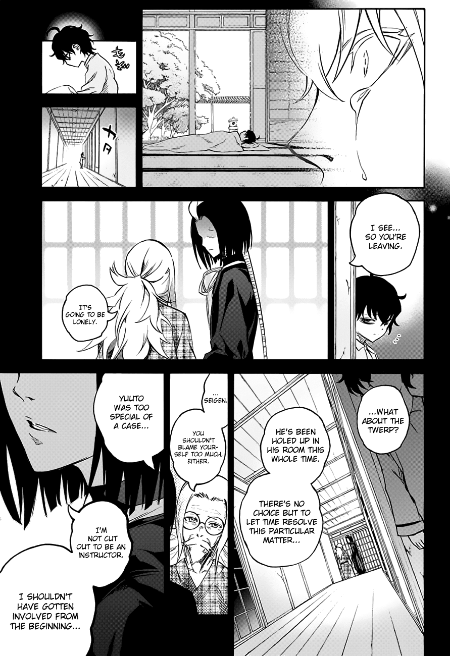 Sousei no Onmyouji Chapter 45 page 33 - Chapter 45: Welcome Back, Dr. Kan-chan