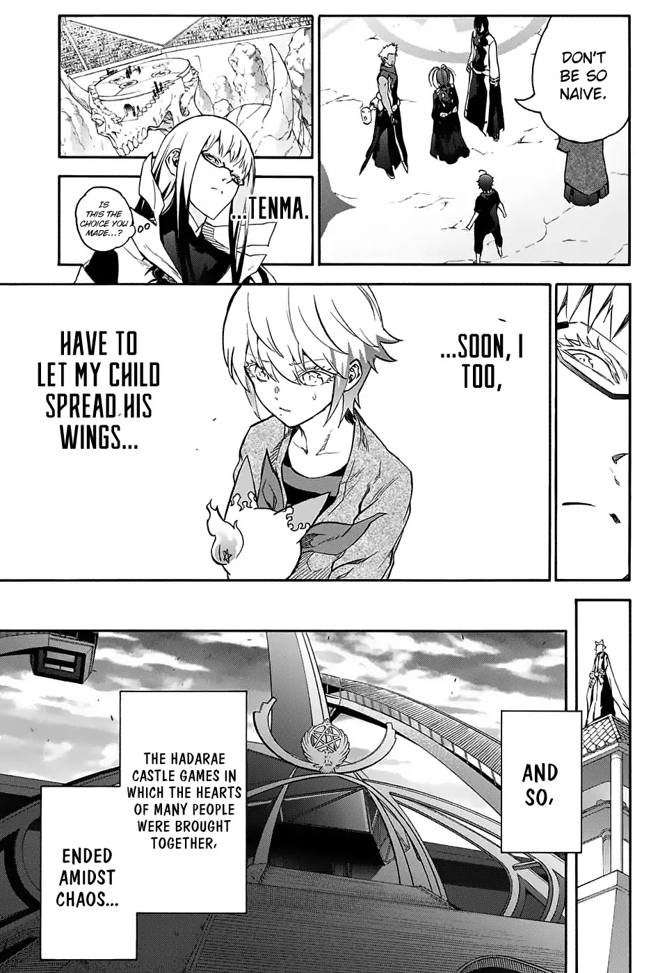 Sousei no Onmyouji Chapter 49 page 34 - Chapter 49: The End Of The Party