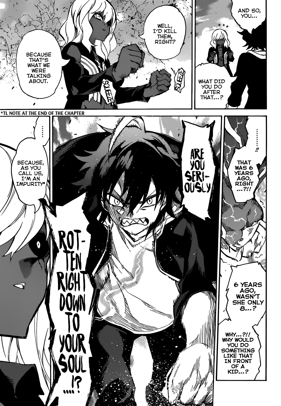 Sousei no Onmyouji Chapter 5 page 22 - Chapter 5: Your Courage, My Courage