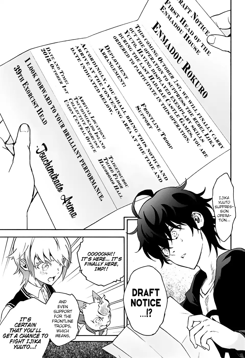 Sousei no Onmyouji Chapter 50 page 34 - Chapter 50: Hack and Slash