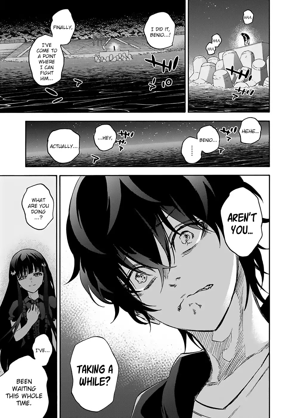 Sousei no Onmyouji Chapter 50 page 39 - Chapter 50: Hack and Slash