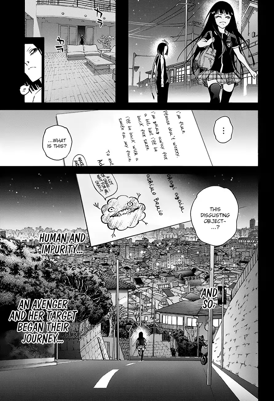 Sousei no Onmyouji Chapter 51 page 19 - Chapter 51: Arc of Adashino Benio 1: Benio and Kamui 01