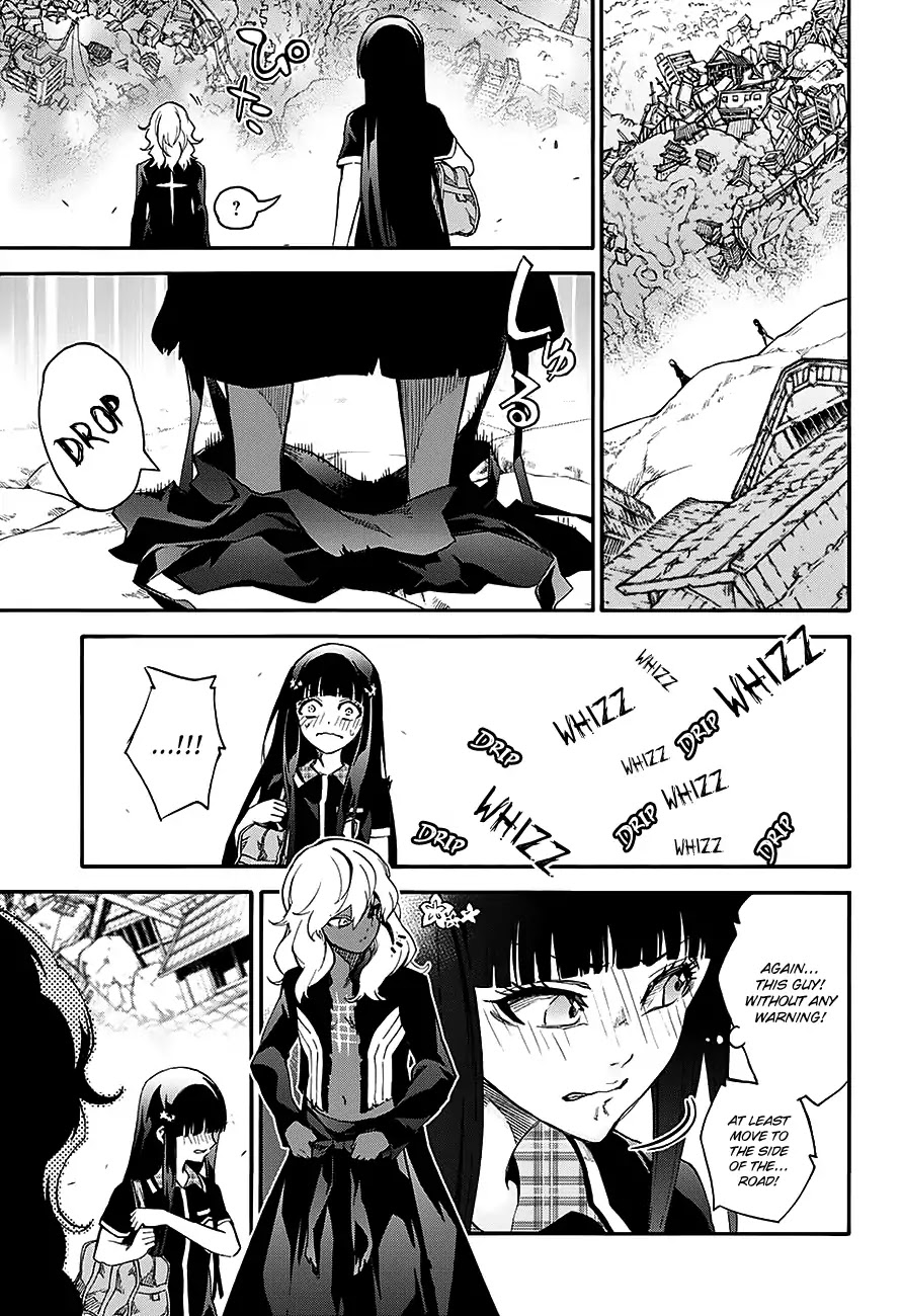 Sousei no Onmyouji Chapter 51 page 22 - Chapter 51: Arc of Adashino Benio 1: Benio and Kamui 01