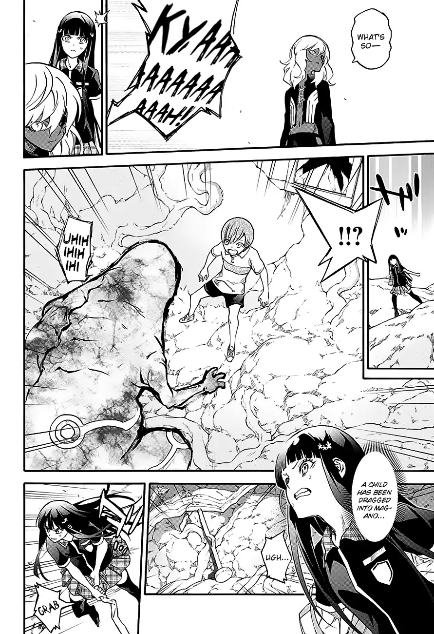 Sousei no Onmyouji Chapter 51 page 23 - Chapter 51: Arc of Adashino Benio 1: Benio and Kamui 01