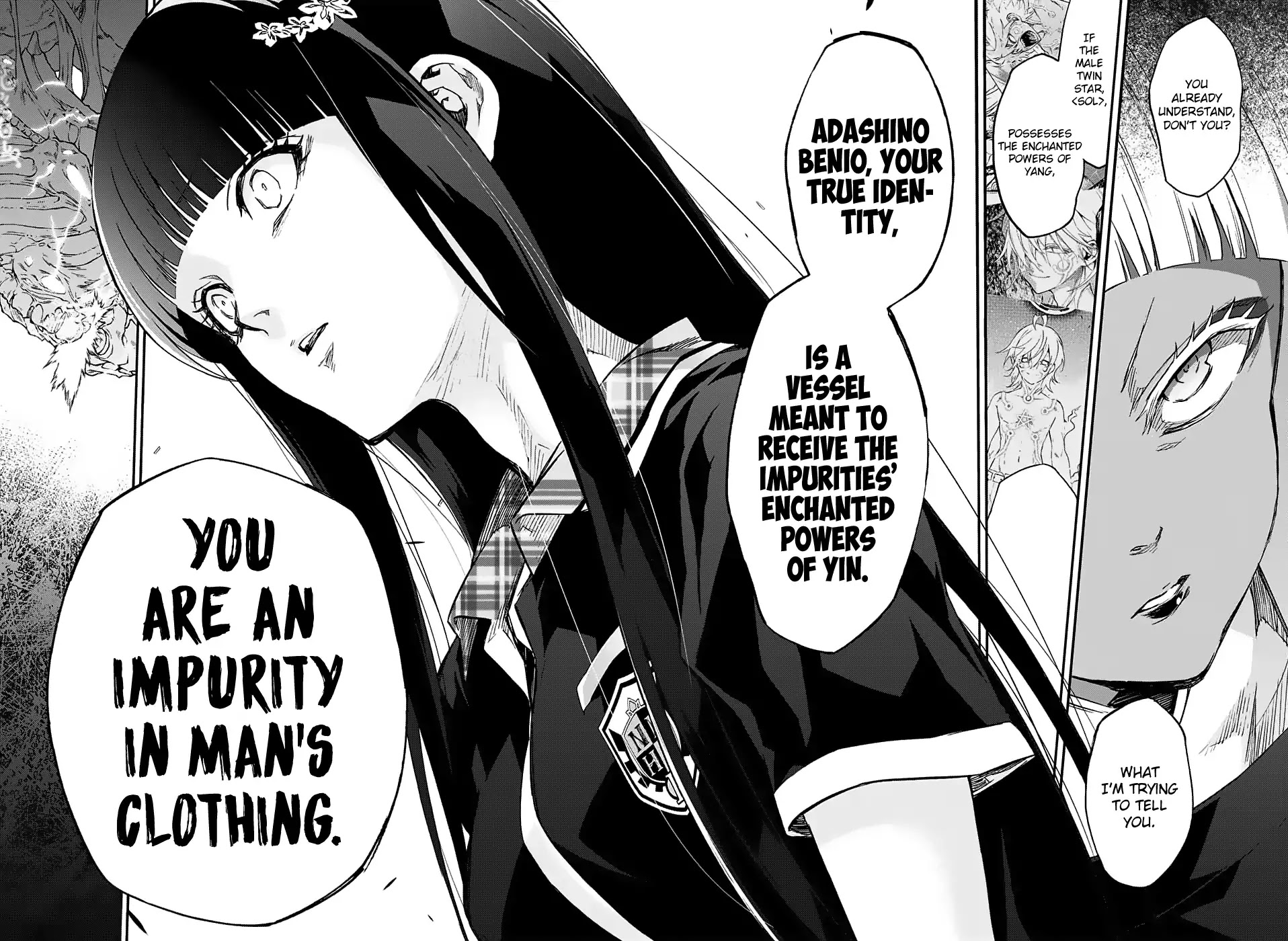 Sousei no Onmyouji Chapter 52 page 17 - Chapter 52: Arc of Adashino Benio 2: The Young Girl's Hell