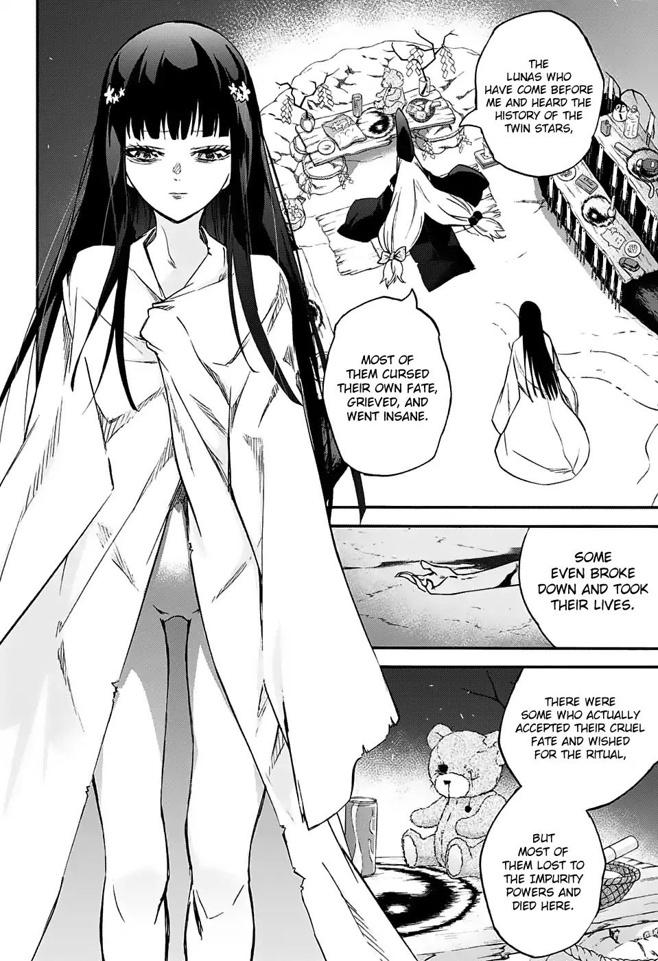 Sousei no Onmyouji Chapter 52 page 38 - Chapter 52: Arc of Adashino Benio 2: The Young Girl's Hell
