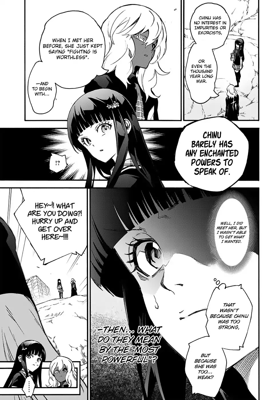 Sousei no Onmyouji Chapter 52 page 5 - Chapter 52: Arc of Adashino Benio 2: The Young Girl's Hell