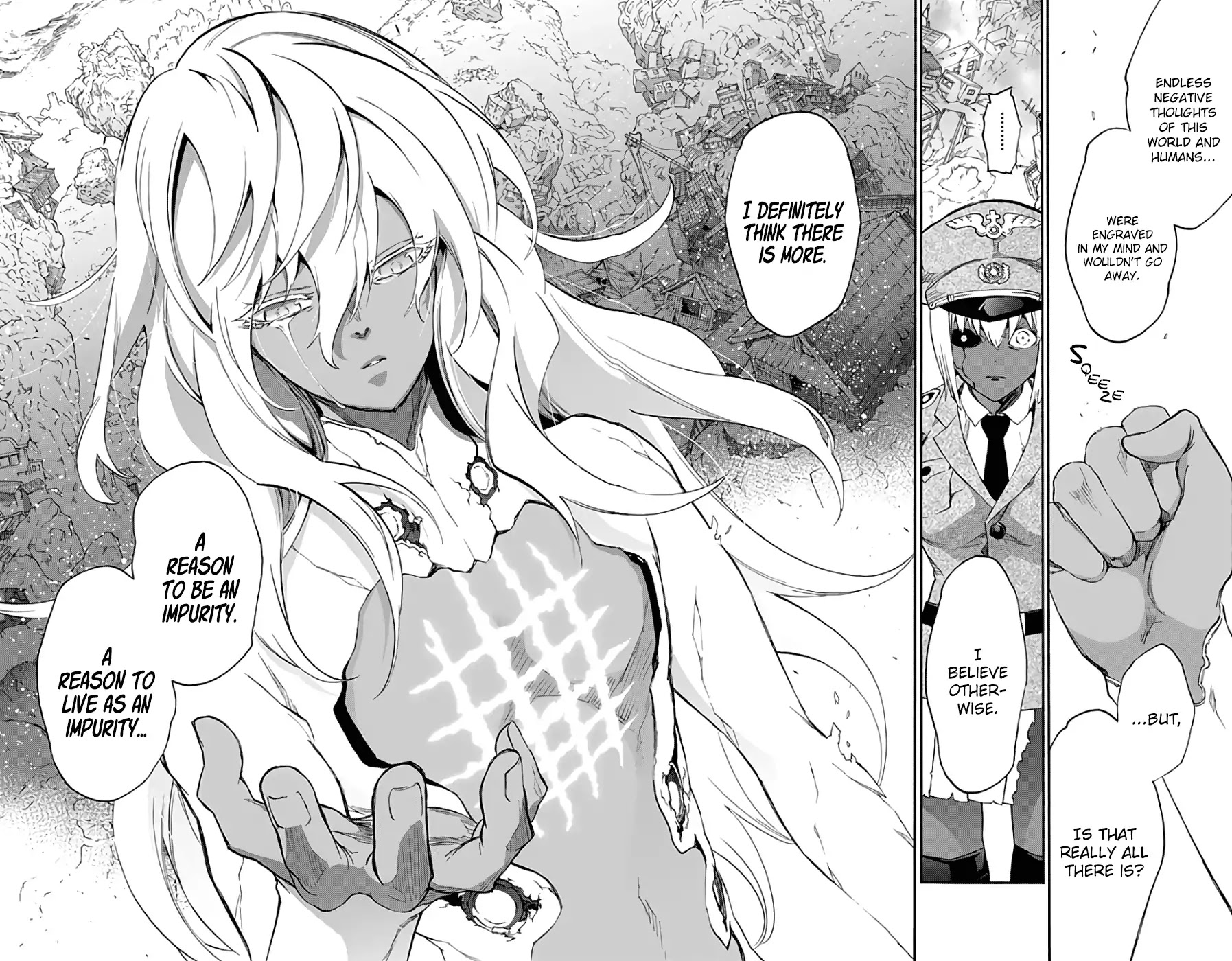 Sousei no Onmyouji Chapter 53 page 37 - Chapter 53: Arc of Adashino Benio 3: Kamui and Benio 02
