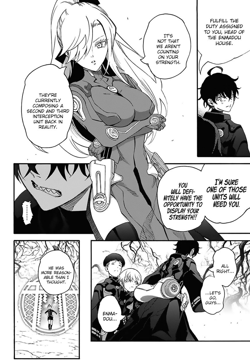 Sousei no Onmyouji Chapter 56 page 21 - Chapter 56: Despair Comes with a Smile