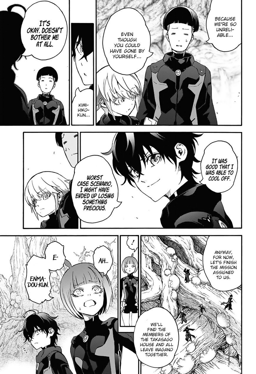 Sousei no Onmyouji Chapter 56 page 33 - Chapter 56: Despair Comes with a Smile