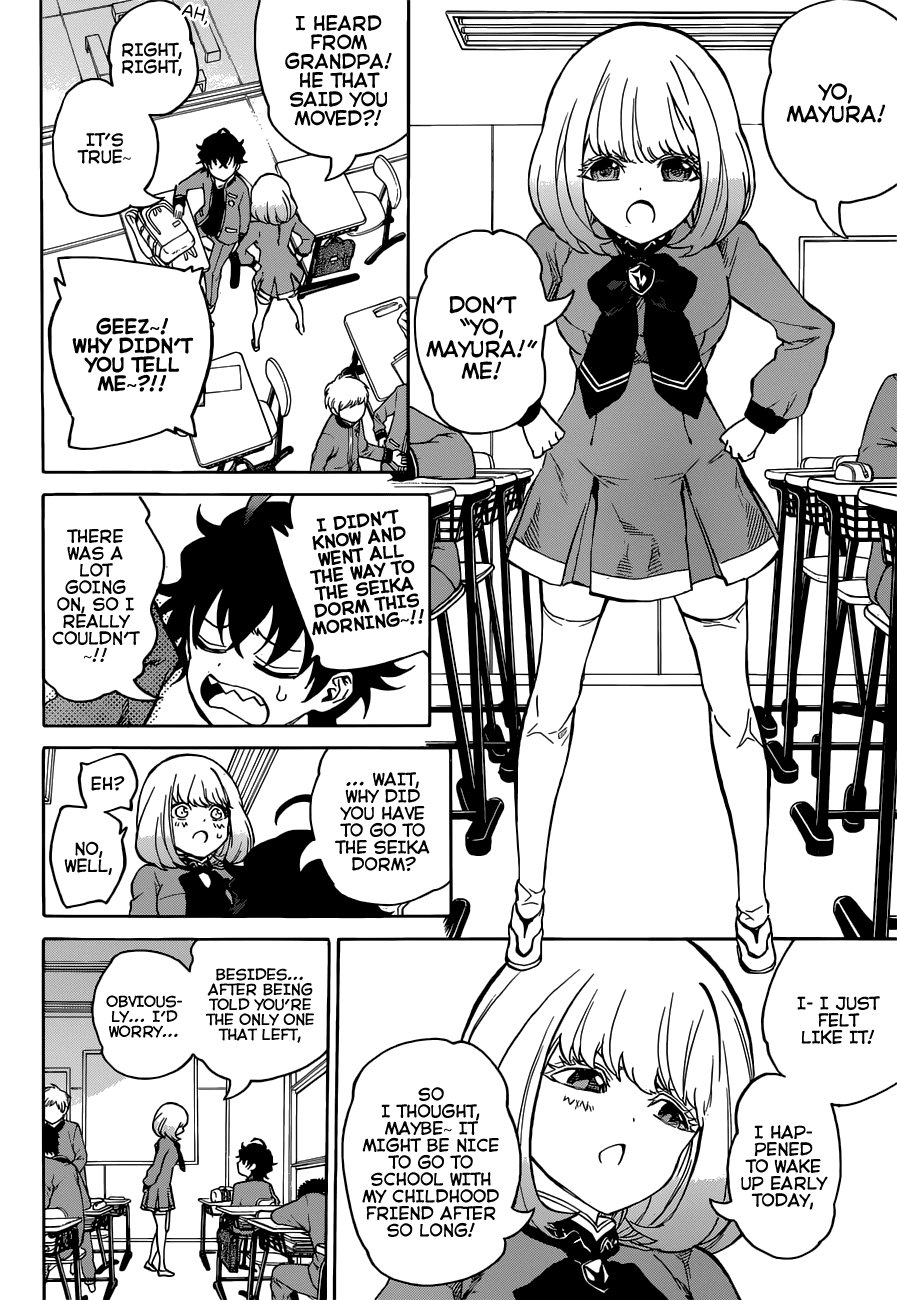 Sousei no Onmyouji Chapter 6 page 12 - Chapter 6: Rokuro's Feelings