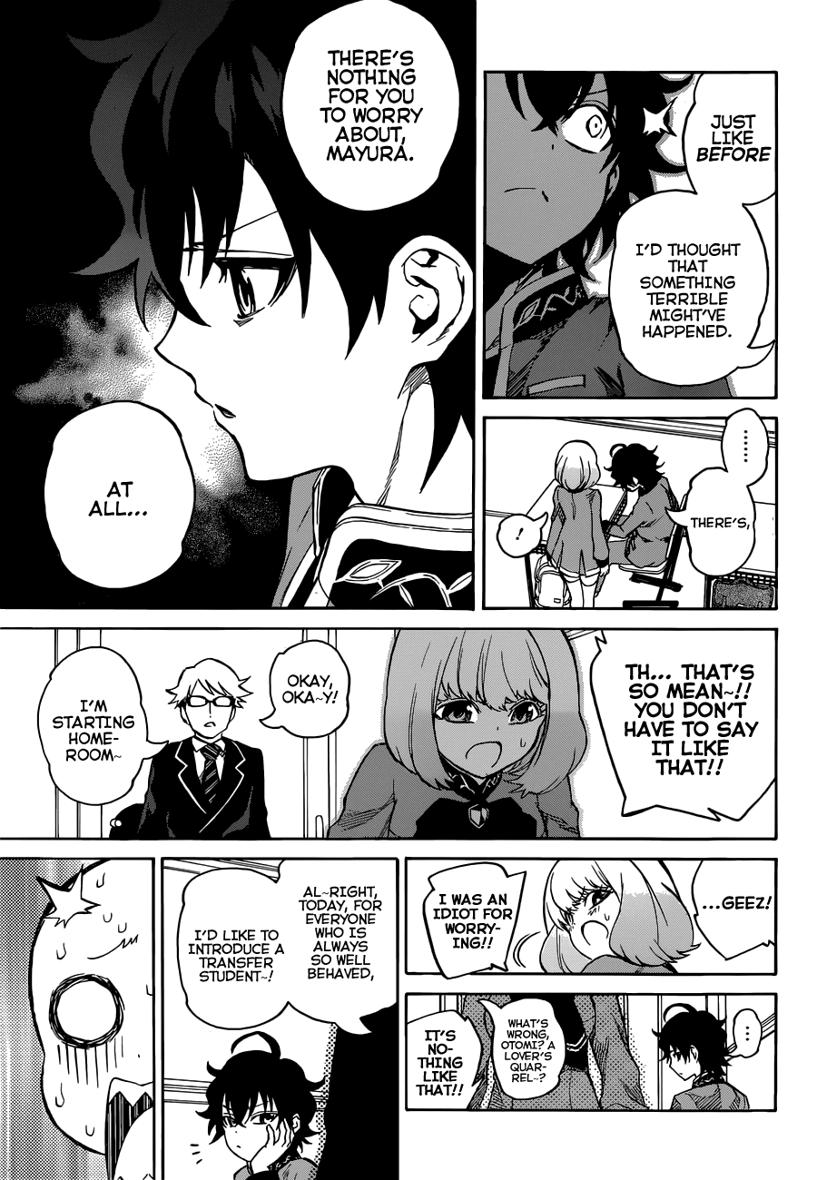 Sousei no Onmyouji Chapter 6 page 13 - Chapter 6: Rokuro's Feelings
