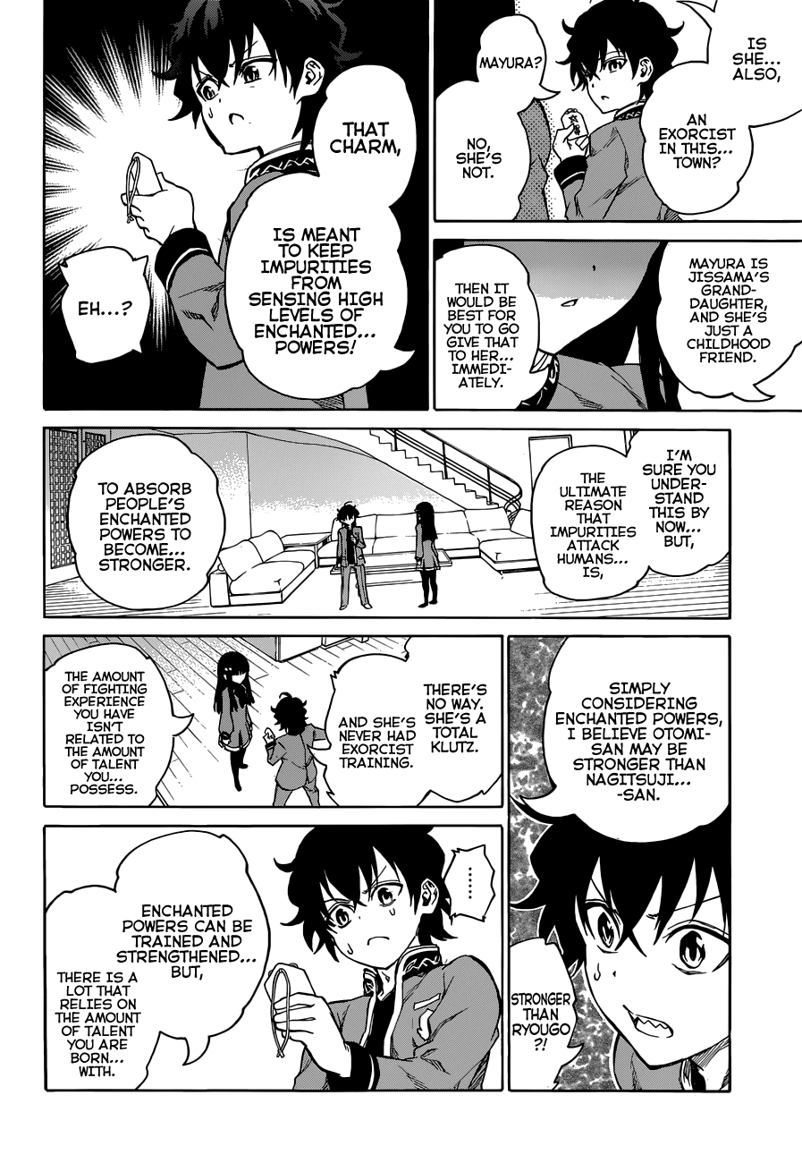 Sousei no Onmyouji Chapter 6 page 32 - Chapter 6: Rokuro's Feelings