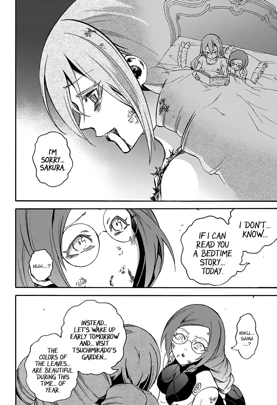 Sousei no Onmyouji Chapter 60 page 34 - Chapter 60: Good Night, Mom