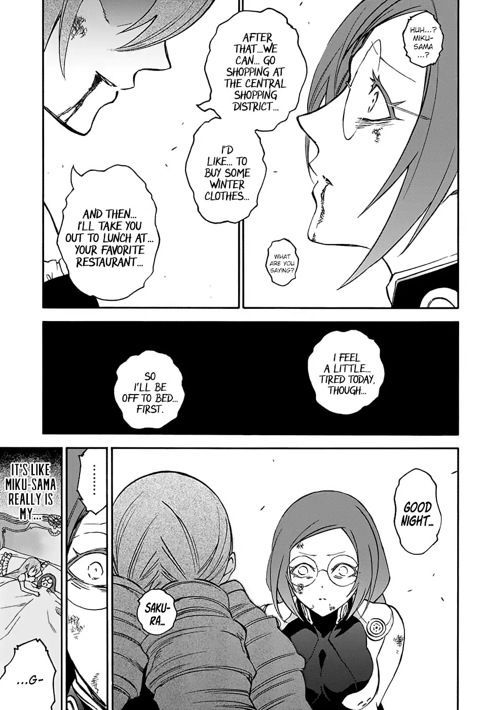 Sousei no Onmyouji Chapter 60 page 35 - Chapter 60: Good Night, Mom