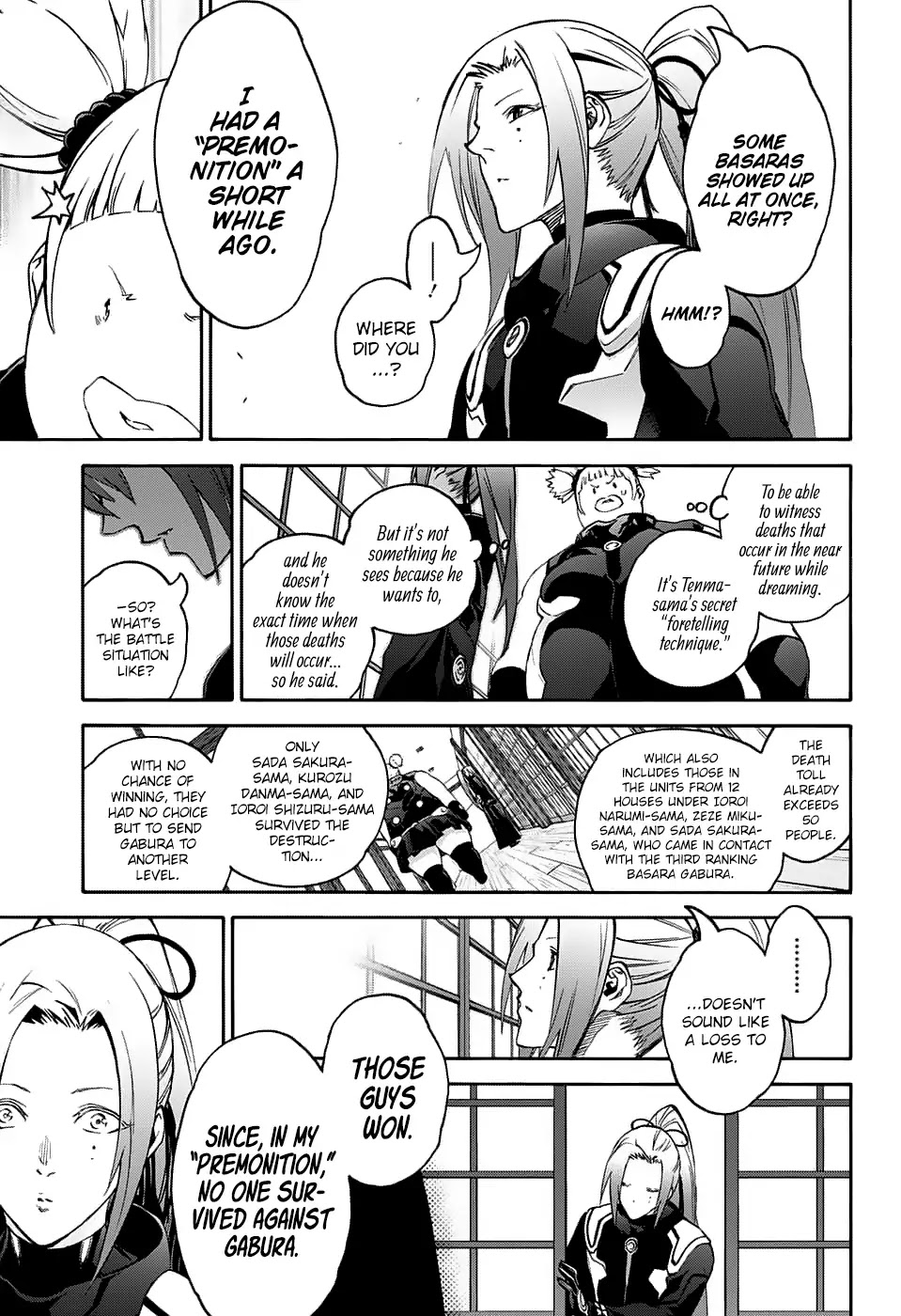 Sousei no Onmyouji Chapter 60 page 41 - Chapter 60: Good Night, Mom