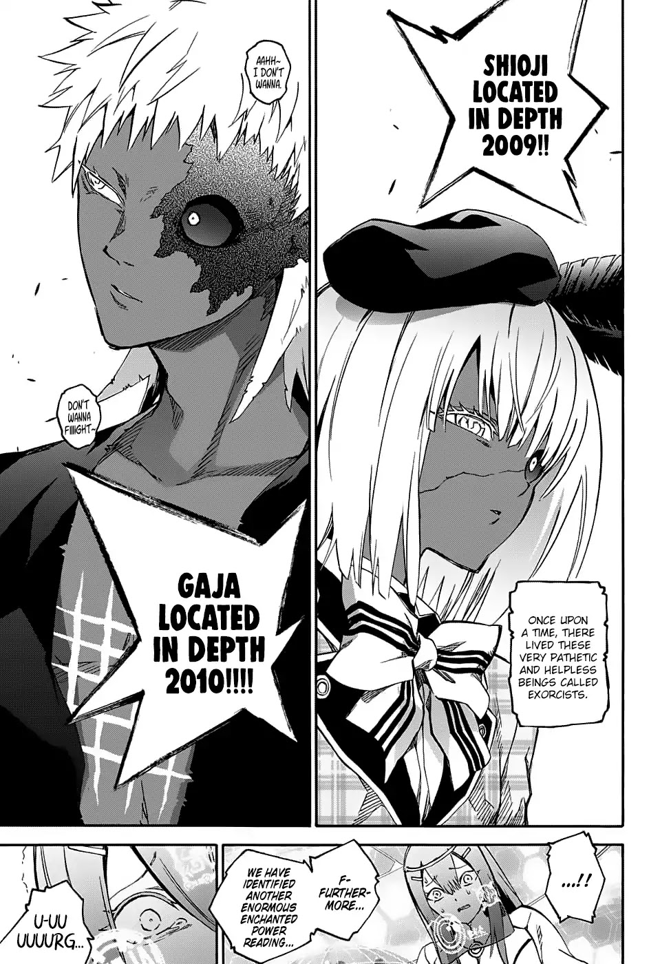 Sousei no Onmyouji Chapter 61 page 33 - Chapter 61: The Enmadou House VS. Shi-Shi-Shi-Shi-Shiromi