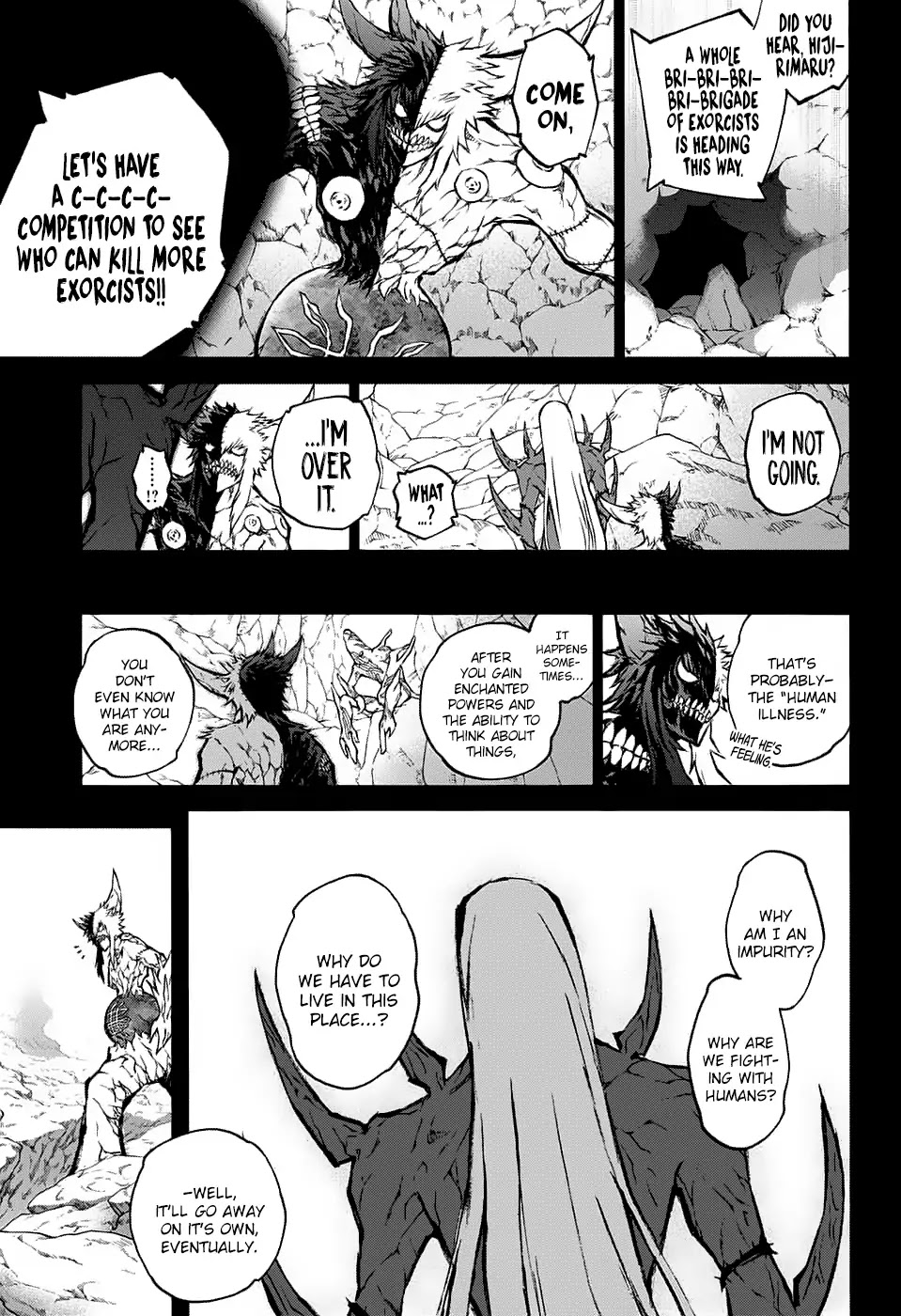 Sousei no Onmyouji Chapter 61 page 4 - Chapter 61: The Enmadou House VS. Shi-Shi-Shi-Shi-Shiromi