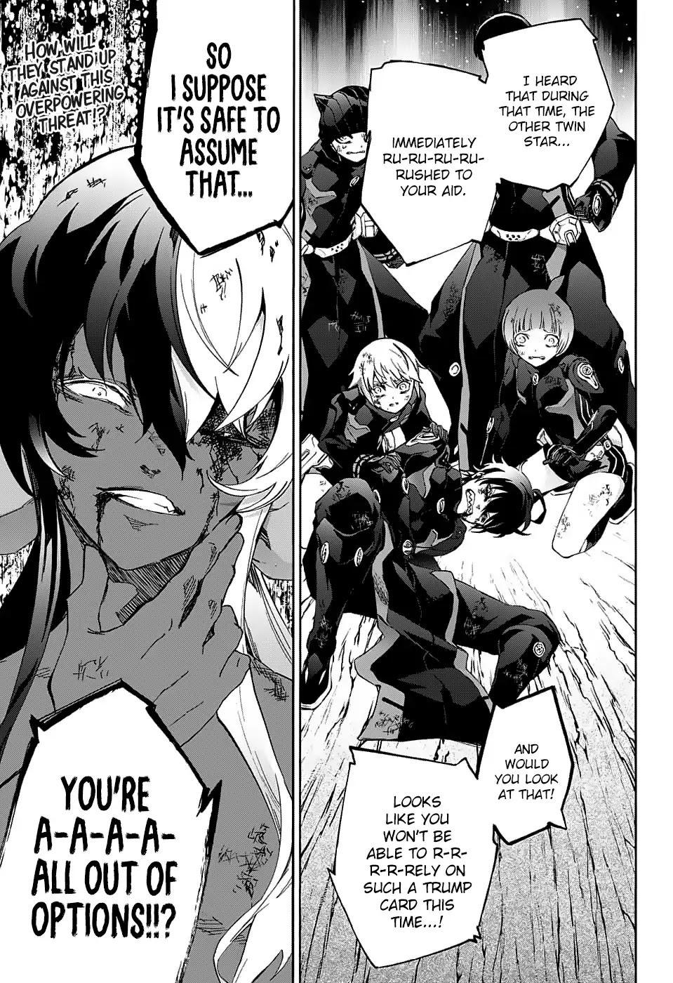 Sousei no Onmyouji Chapter 61 page 41 - Chapter 61: The Enmadou House VS. Shi-Shi-Shi-Shi-Shiromi