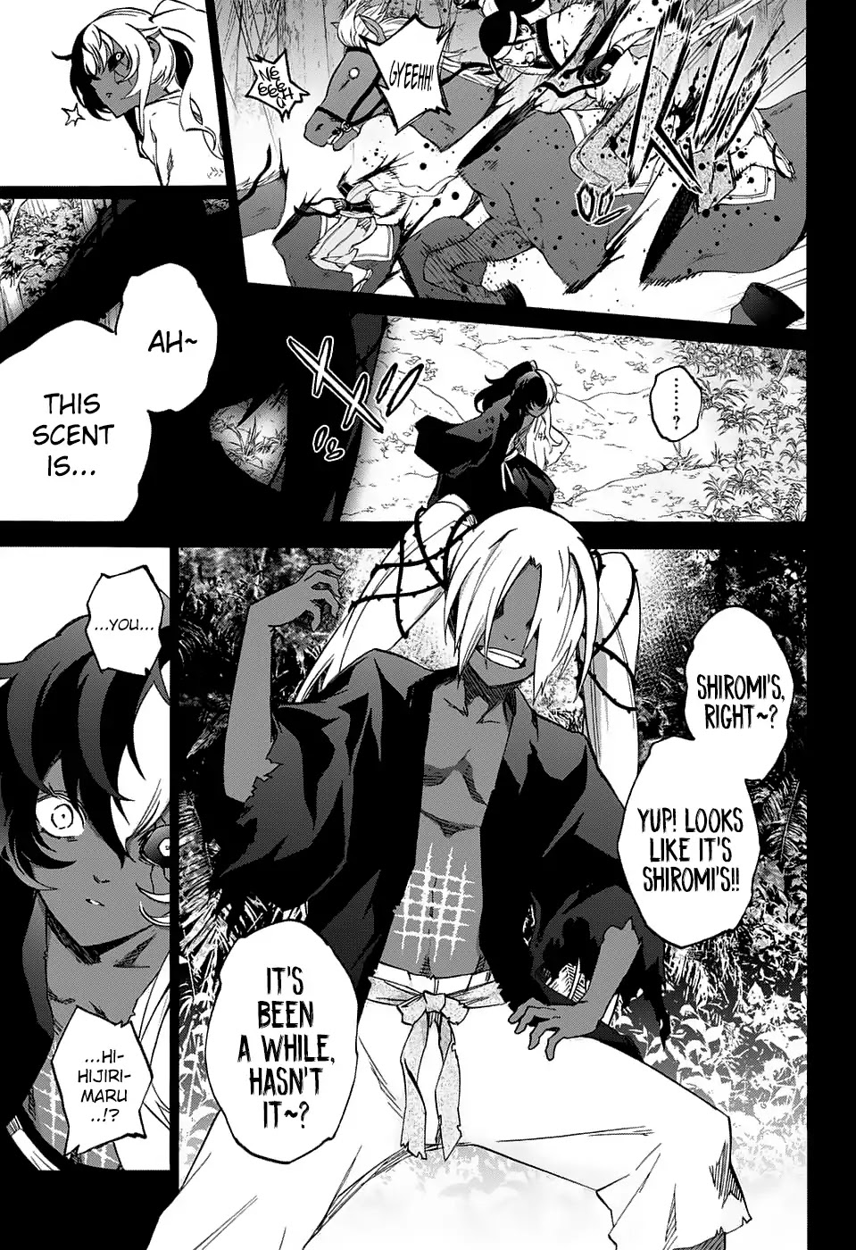 Sousei no Onmyouji Chapter 61 page 6 - Chapter 61: The Enmadou House VS. Shi-Shi-Shi-Shi-Shiromi