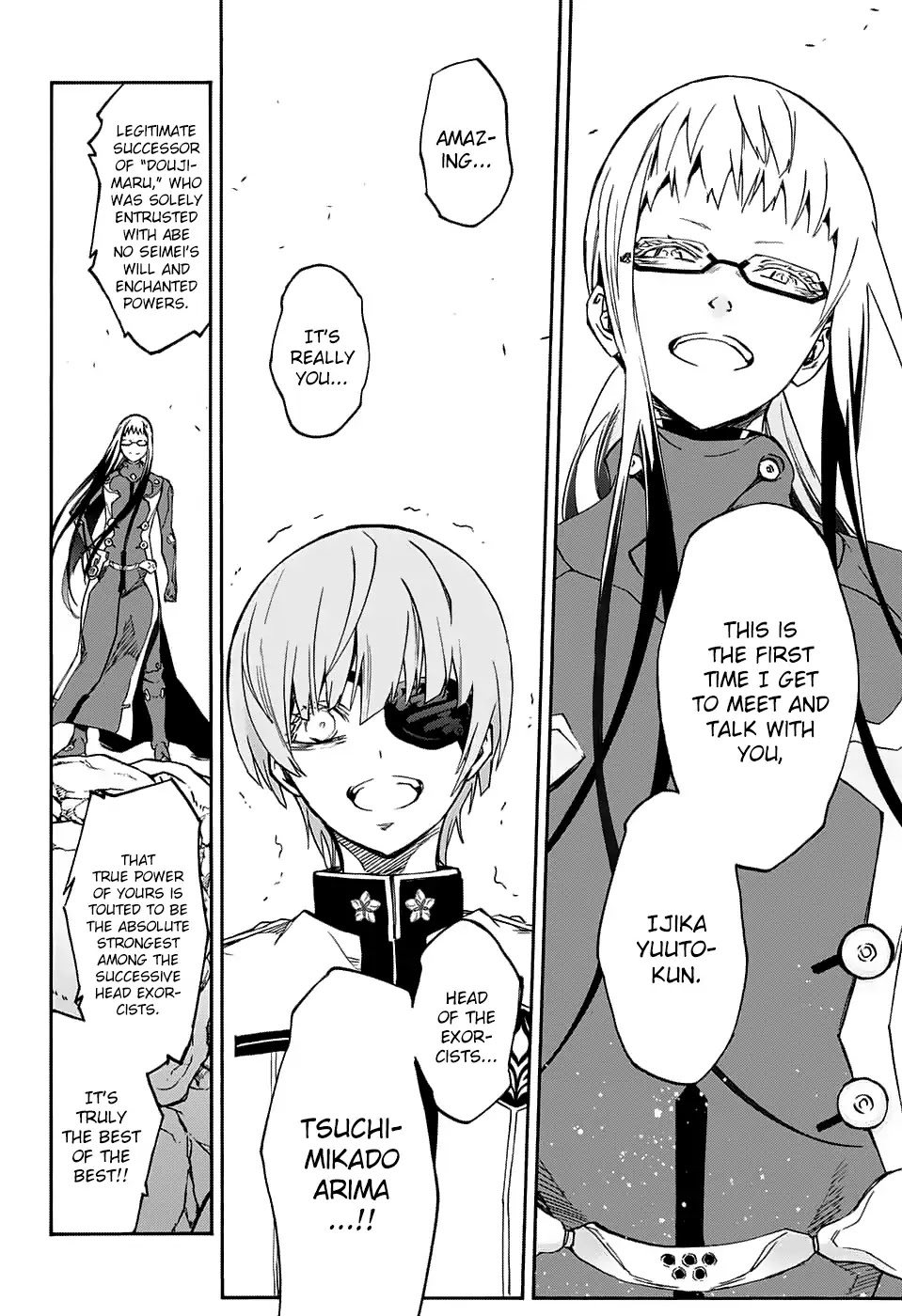 Sousei no Onmyouji Chapter 62 page 8 - Chapter 62: An Unstoppable Force, The Head Exorcist!