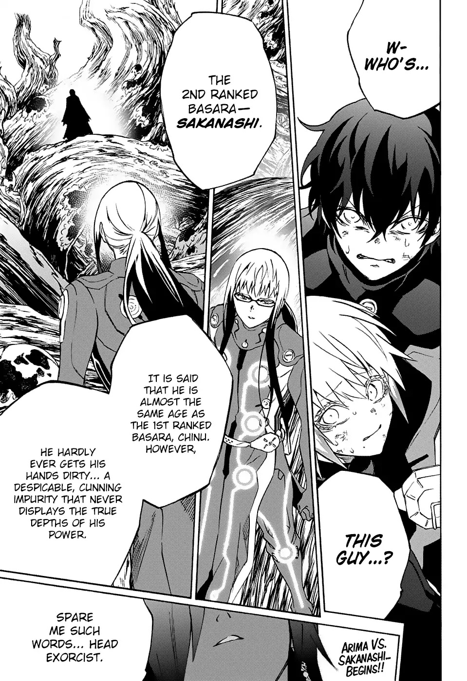 Sousei no Onmyouji Chapter 64 page 1 - Chapter 64: Absolute Parallel Lines of Existence