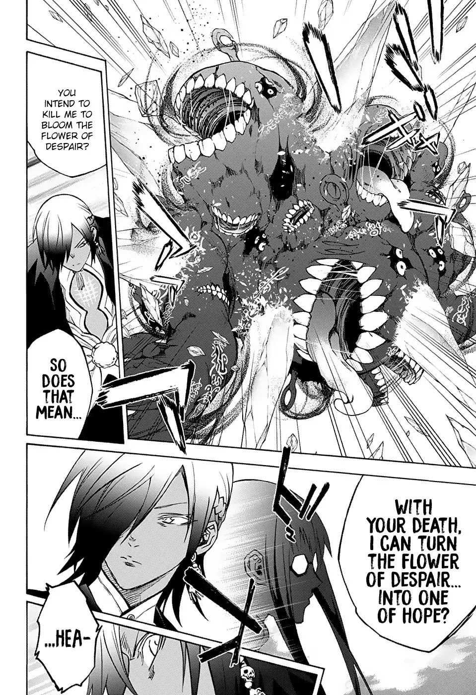 Sousei no Onmyouji Chapter 64 page 12 - Chapter 64: Absolute Parallel Lines of Existence