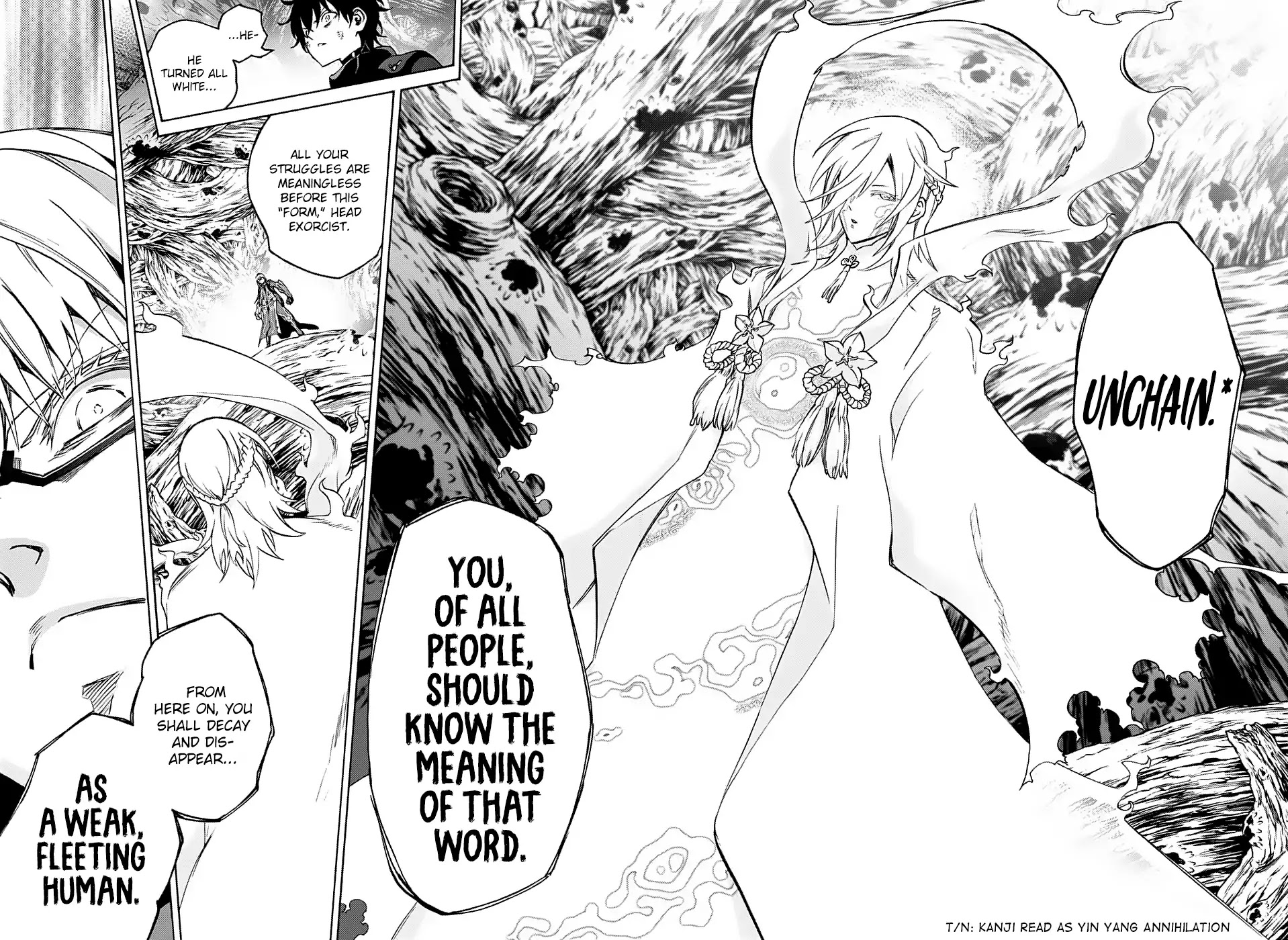 Sousei no Onmyouji Chapter 64 page 18 - Chapter 64: Absolute Parallel Lines of Existence