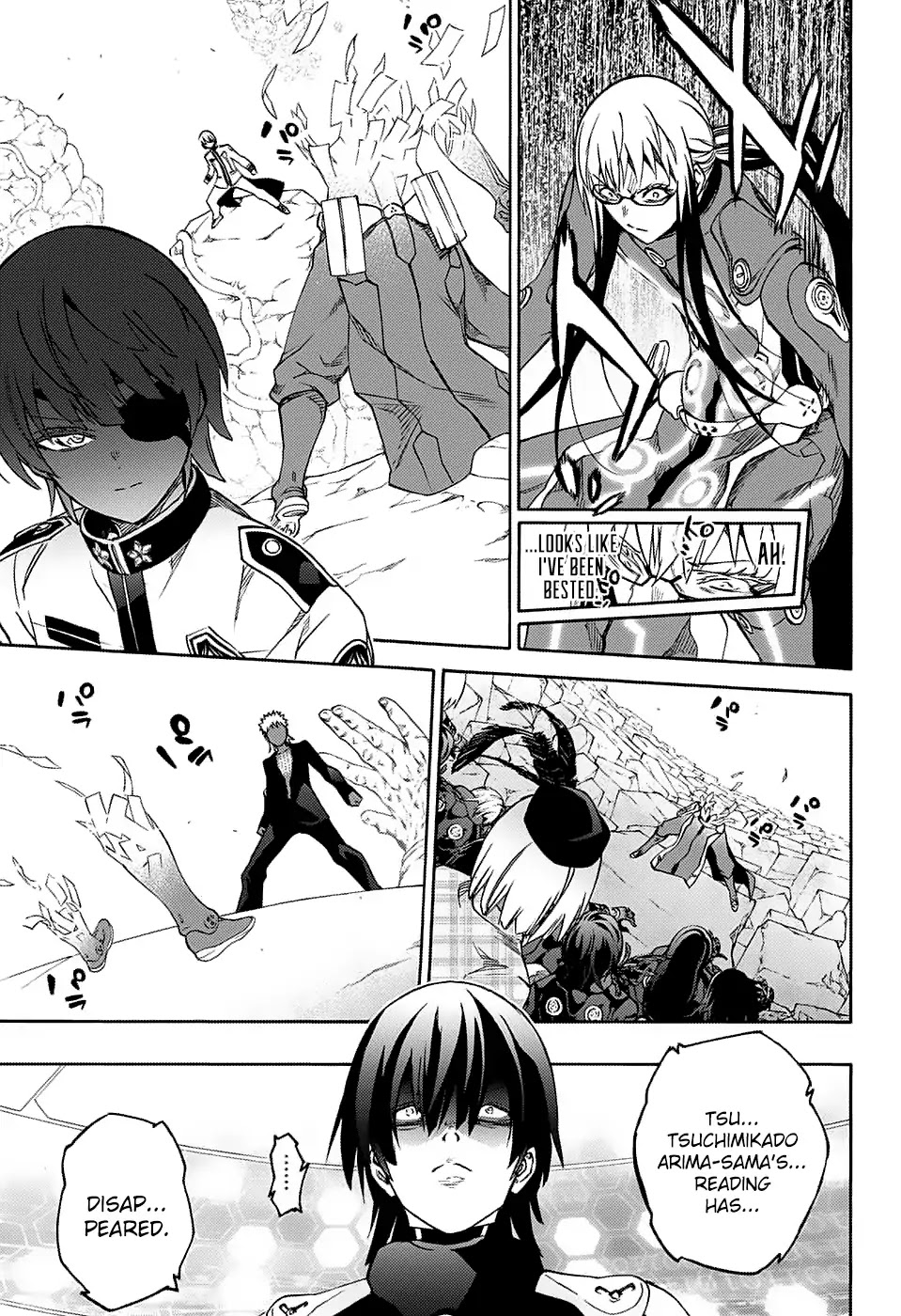 Sousei no Onmyouji Chapter 64 page 23 - Chapter 64: Absolute Parallel Lines of Existence