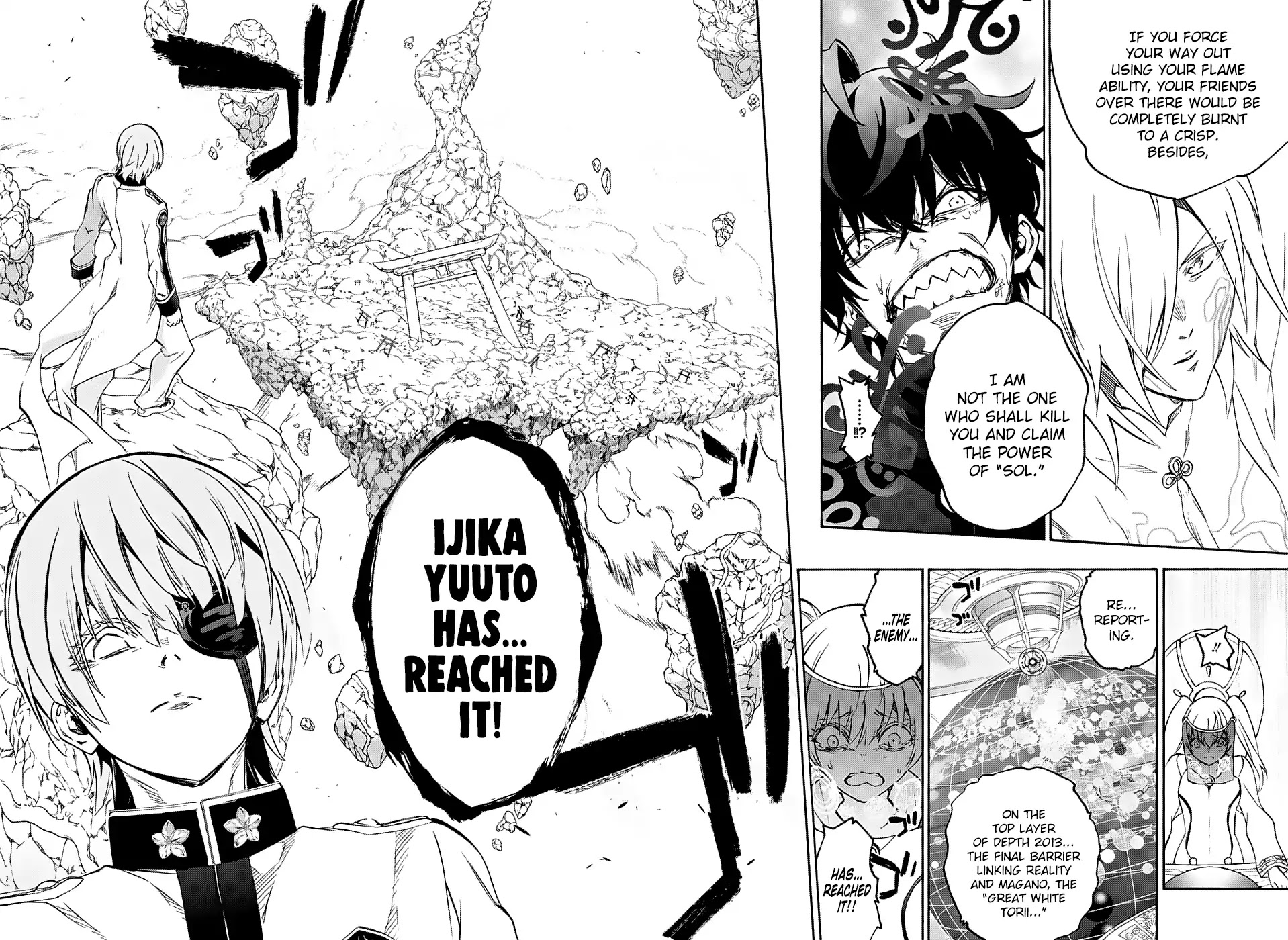 Sousei no Onmyouji Chapter 64 page 26 - Chapter 64: Absolute Parallel Lines of Existence