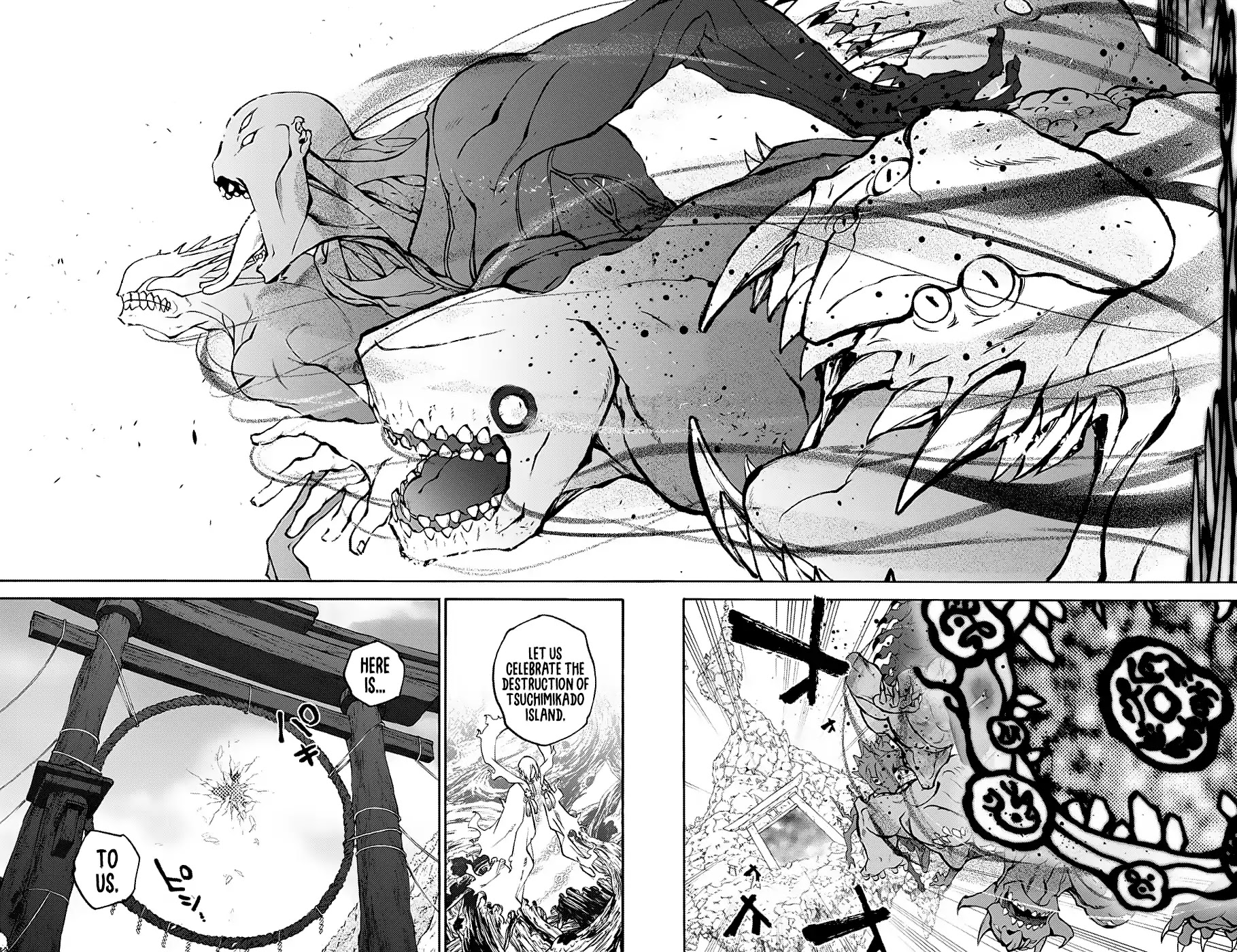 Sousei no Onmyouji Chapter 64 page 38 - Chapter 64: Absolute Parallel Lines of Existence