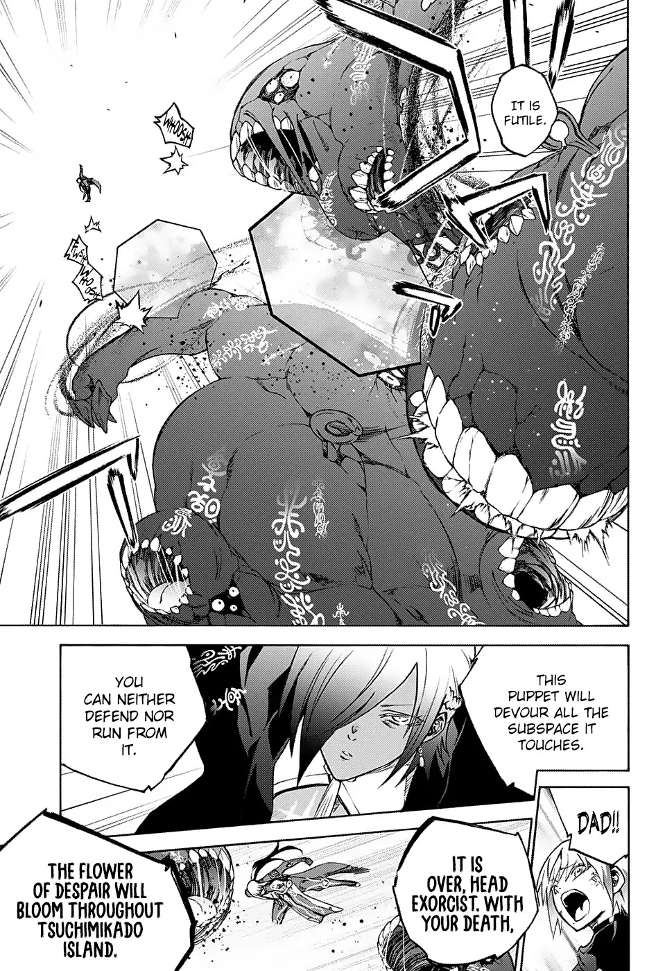 Sousei no Onmyouji Chapter 64 page 7 - Chapter 64: Absolute Parallel Lines of Existence
