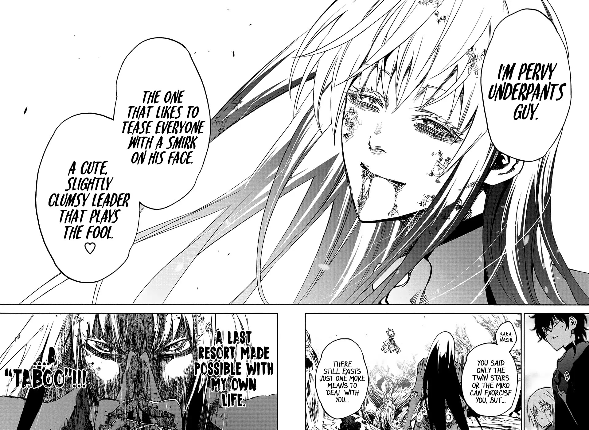 Sousei no Onmyouji Chapter 65 page 20 - Chapter 65: The End of Pervy Underpants Guy