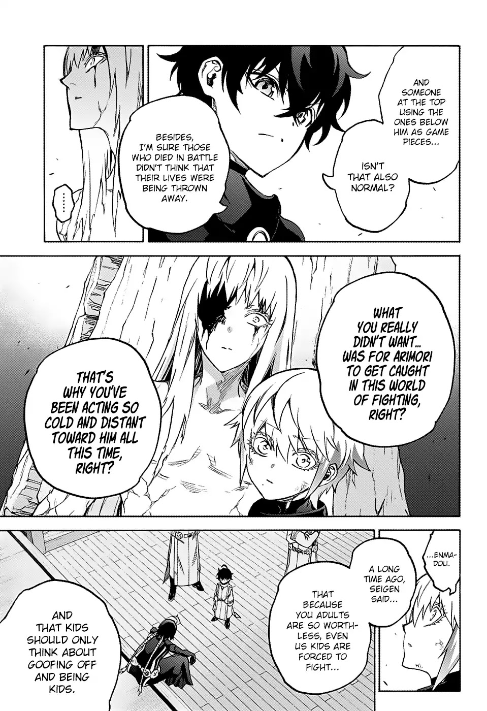 Sousei no Onmyouji Chapter 67 page 10 - Chapter 67: For the Future