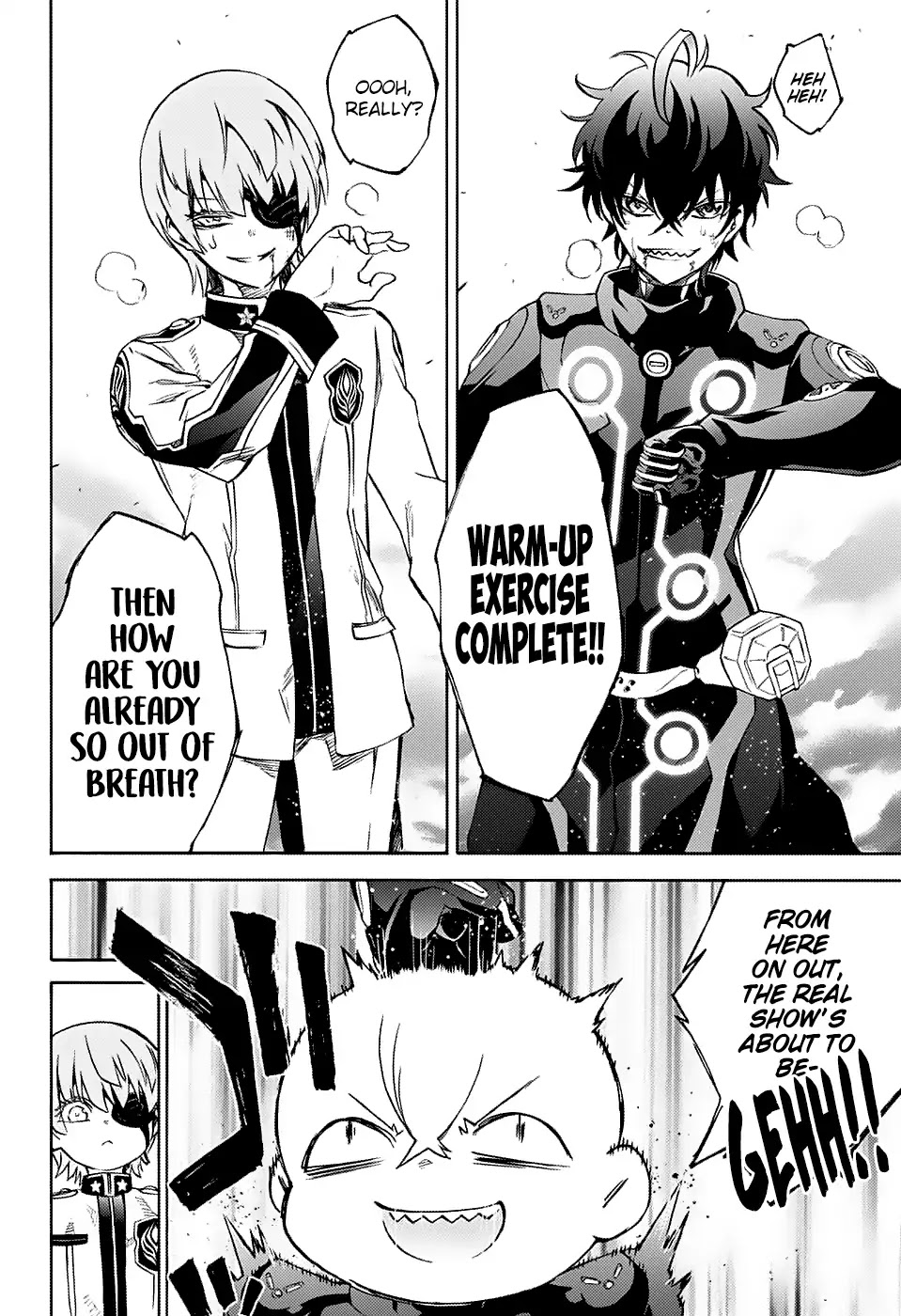 Sousei no Onmyouji Chapter 68 page 39 - Chapter 68: All Right! It's a Battle to see Who's the Strongest Here!!