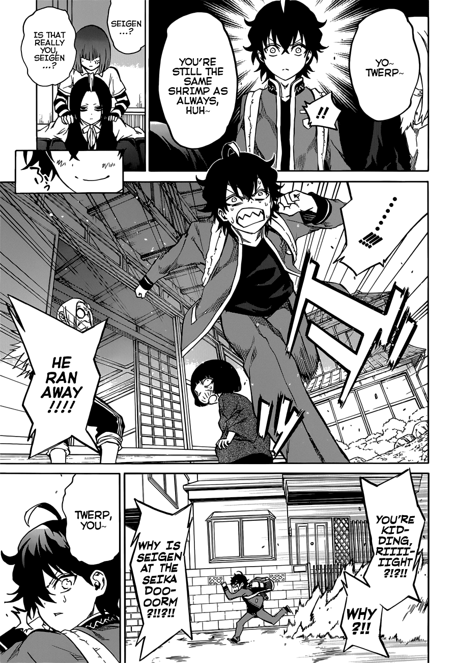 Sousei no Onmyouji Chapter 7 page 14 - Chapter 7: Intersecting Tragedies