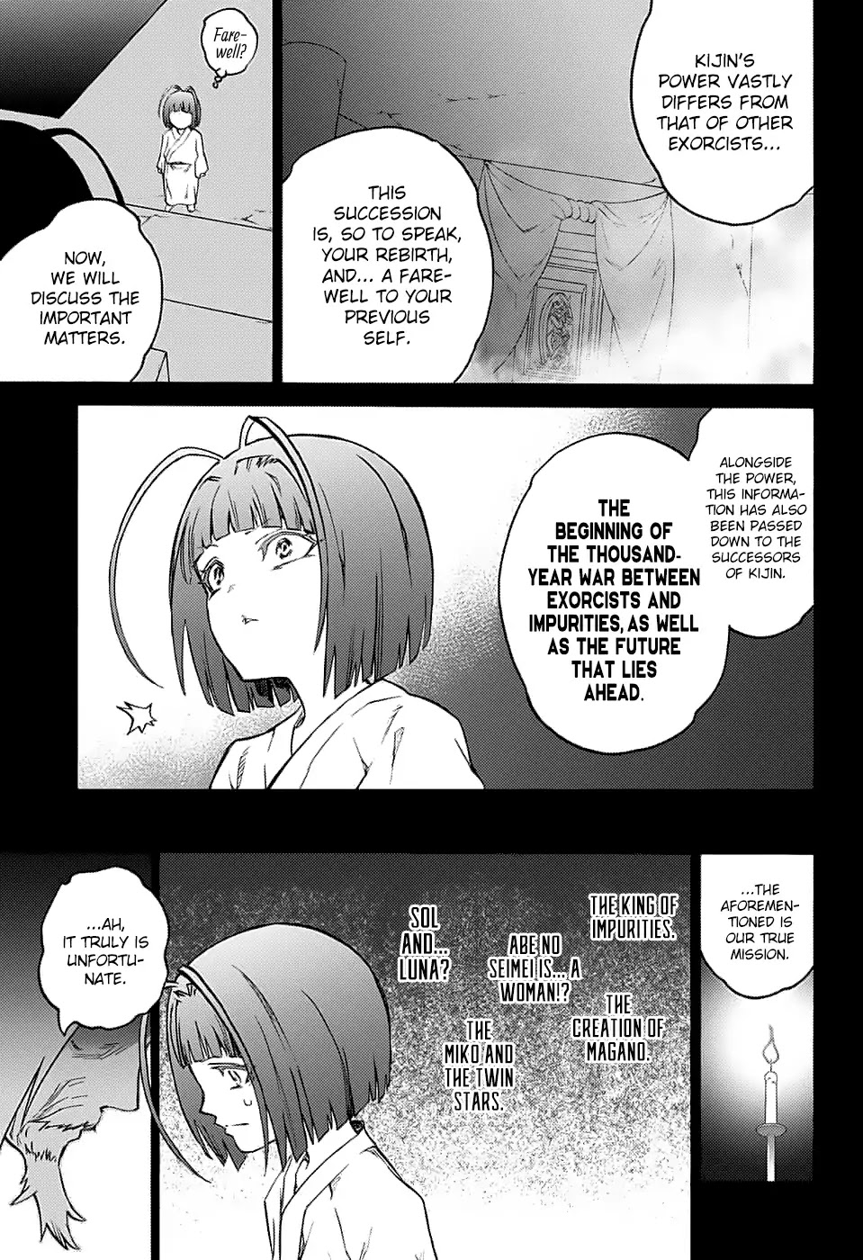 Sousei no Onmyouji Chapter 70 page 6 - Chapter 70: Tenma