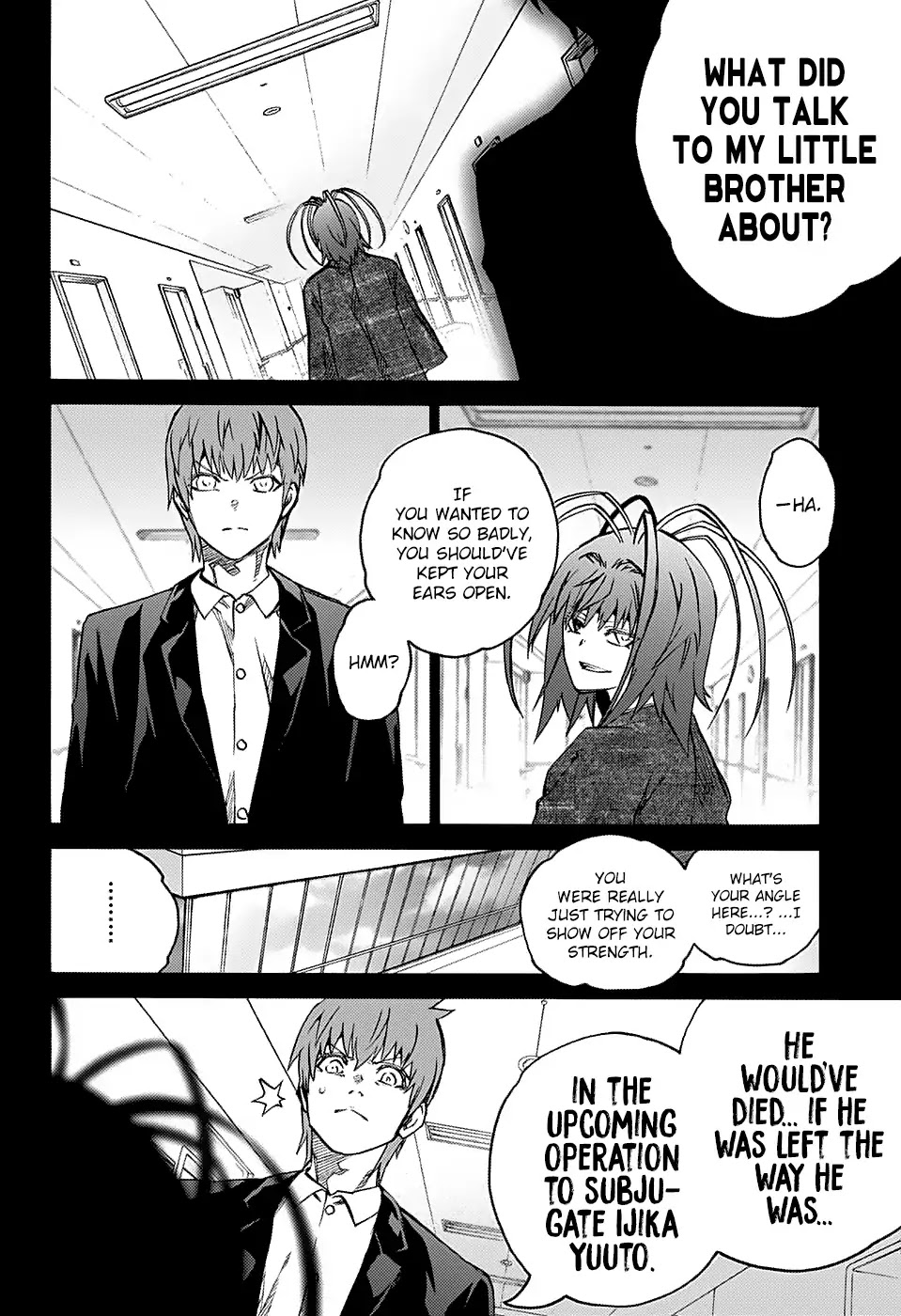 Sousei no Onmyouji Chapter 73 page 37 - Chapter 73: Stupid Older Brother