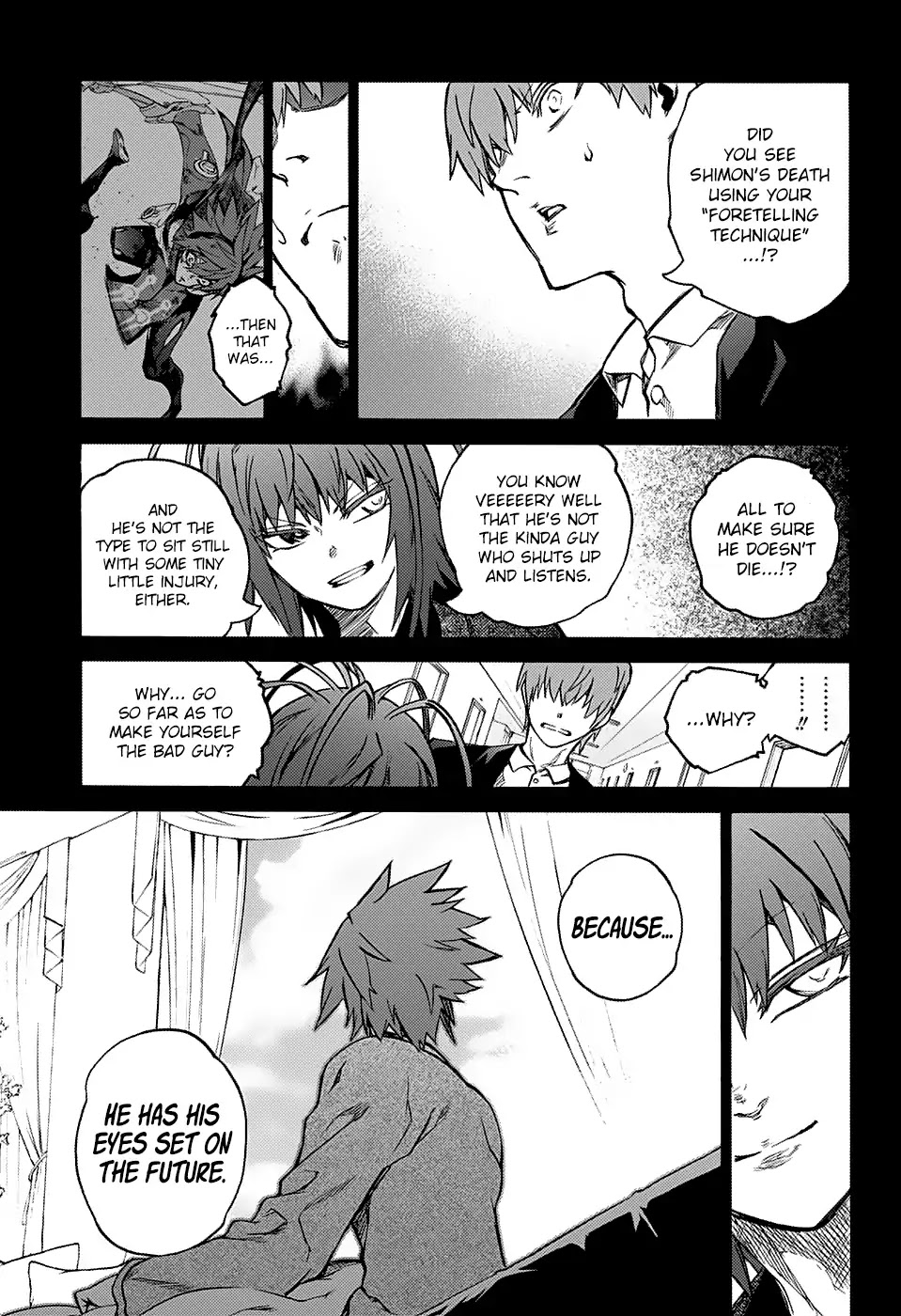 Sousei no Onmyouji Chapter 73 page 38 - Chapter 73: Stupid Older Brother