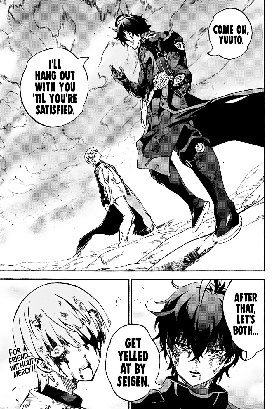Sousei no Onmyouji Chapter 73 page 45 - Chapter 73: Stupid Older Brother