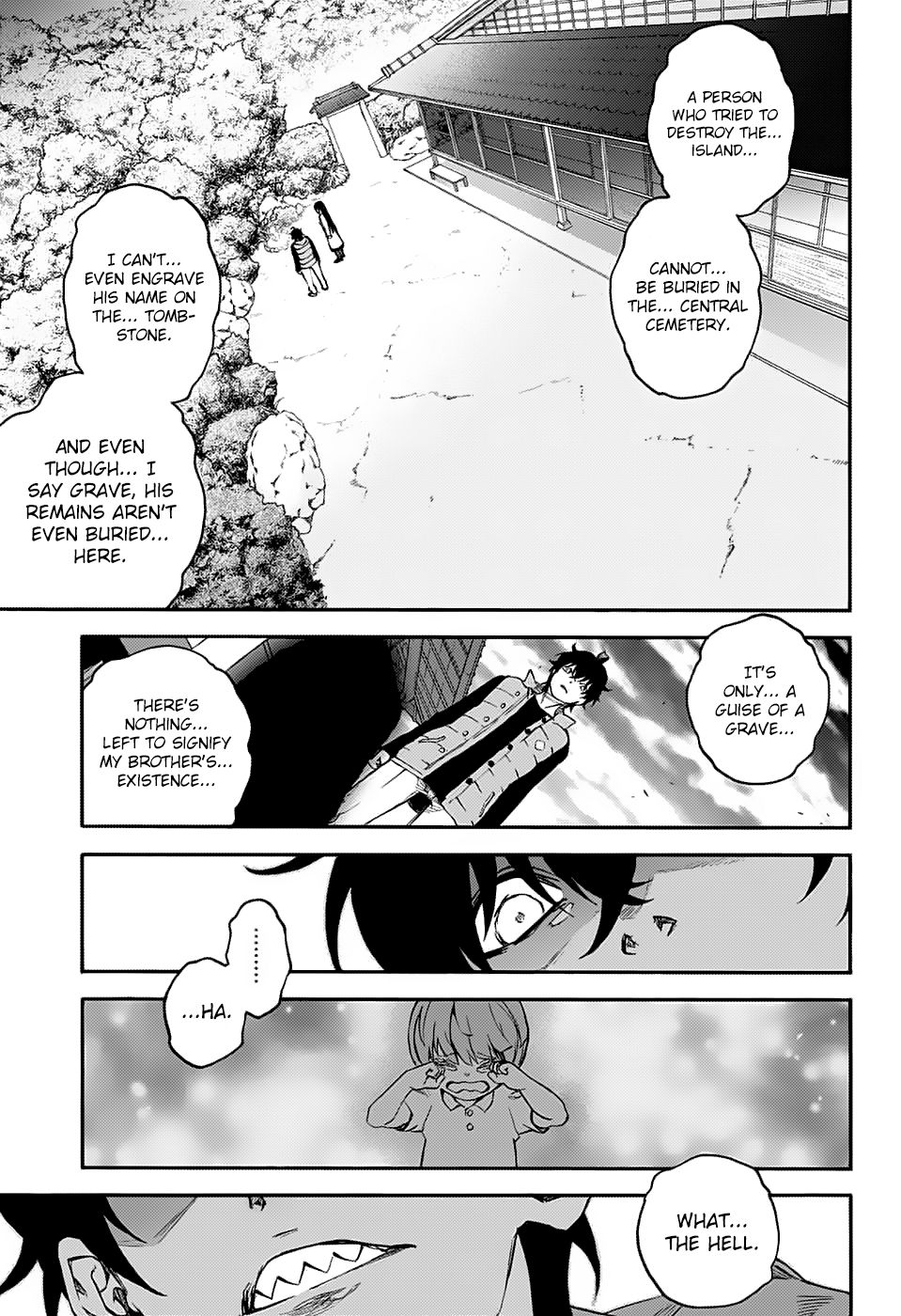Sousei no Onmyouji Chapter 75 page 33 - Chapter 75: A Trail of Blood
